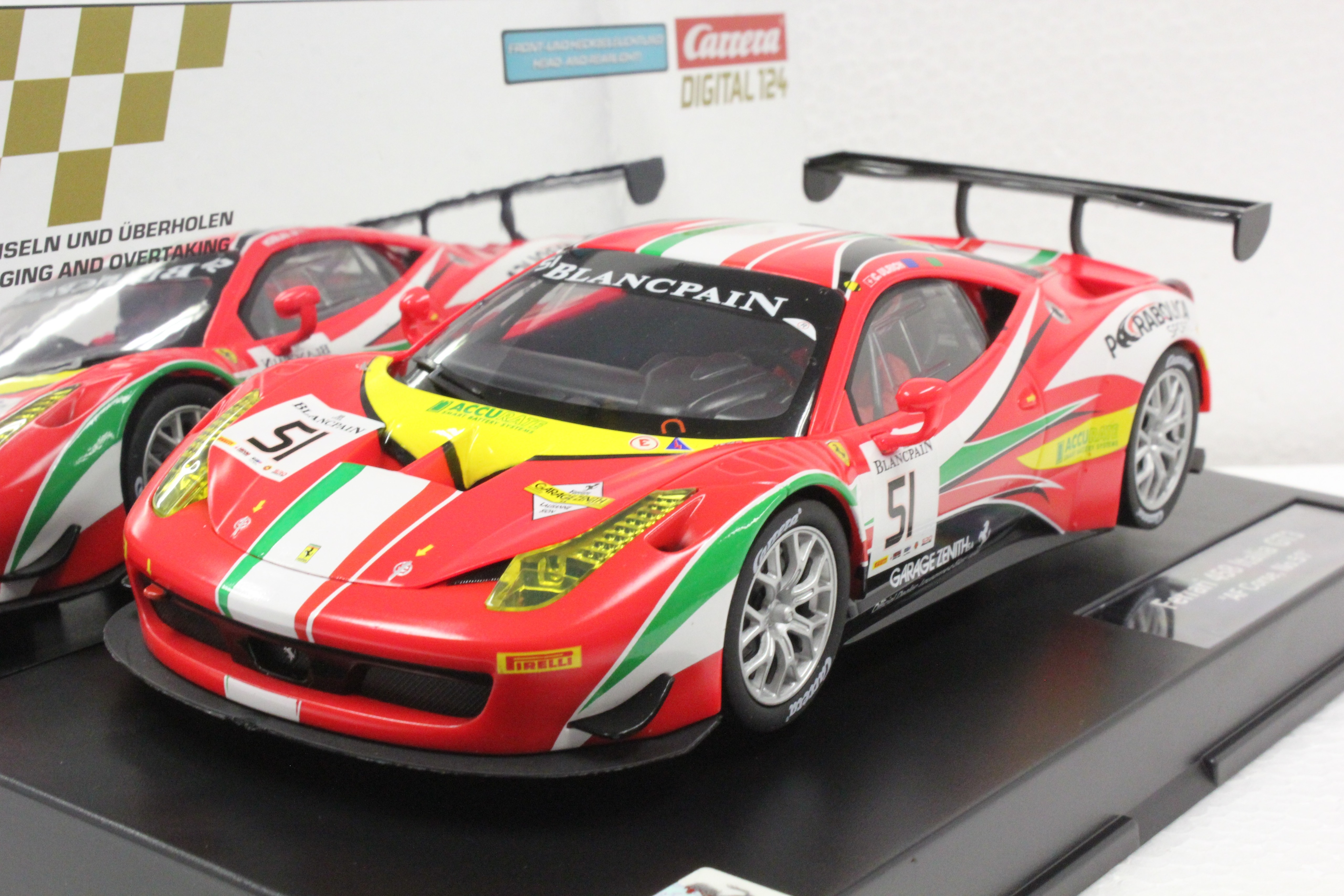 Carrera 23839 Digital 124 Ferrari 458 Italia GT3 AF Corse, No.90 RARE  [23839] - $149.99 : LEB Hobbies, Your Specialist in Home and Hobby Slot Car  Racing!