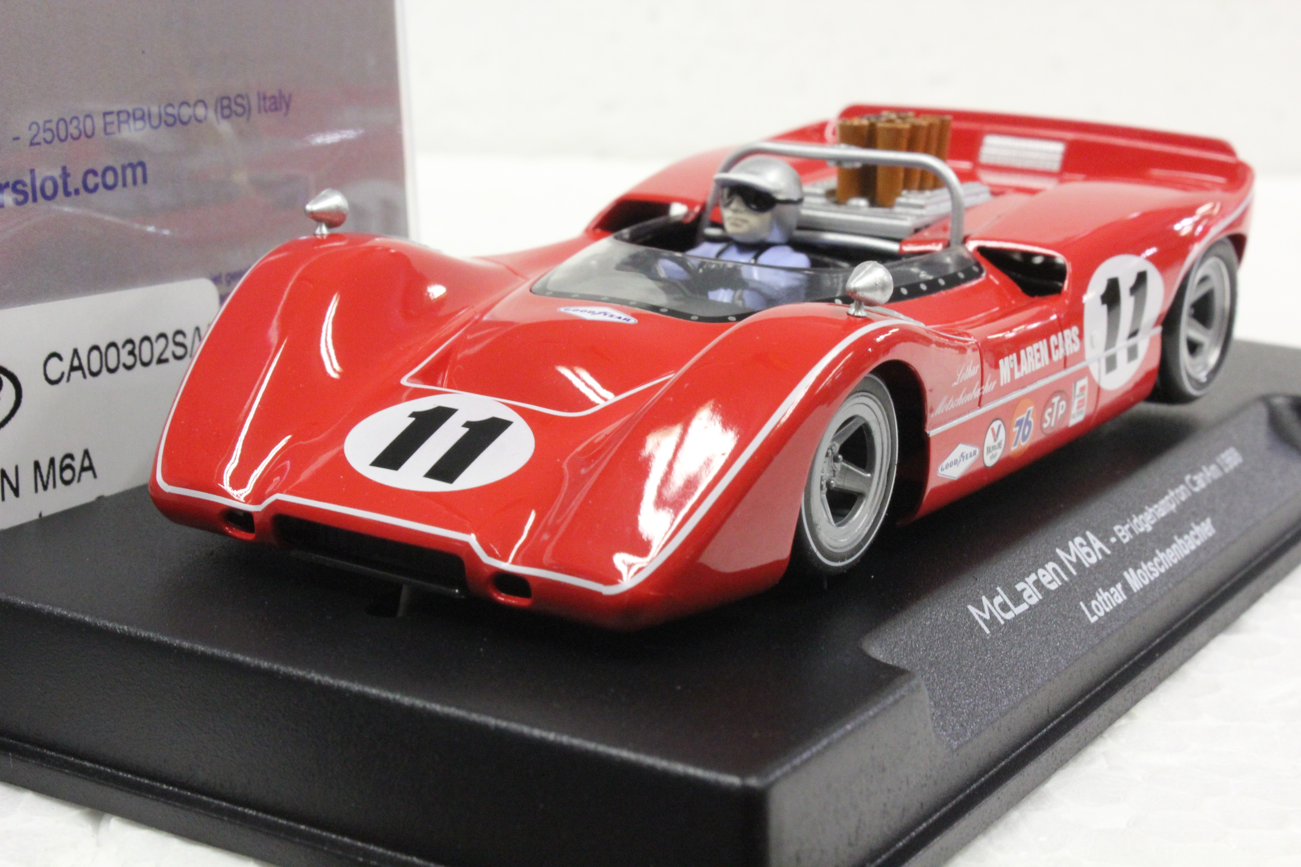 CA00302S/W Thunderslot McLaren M6A Bridgehampton Can Am 1968