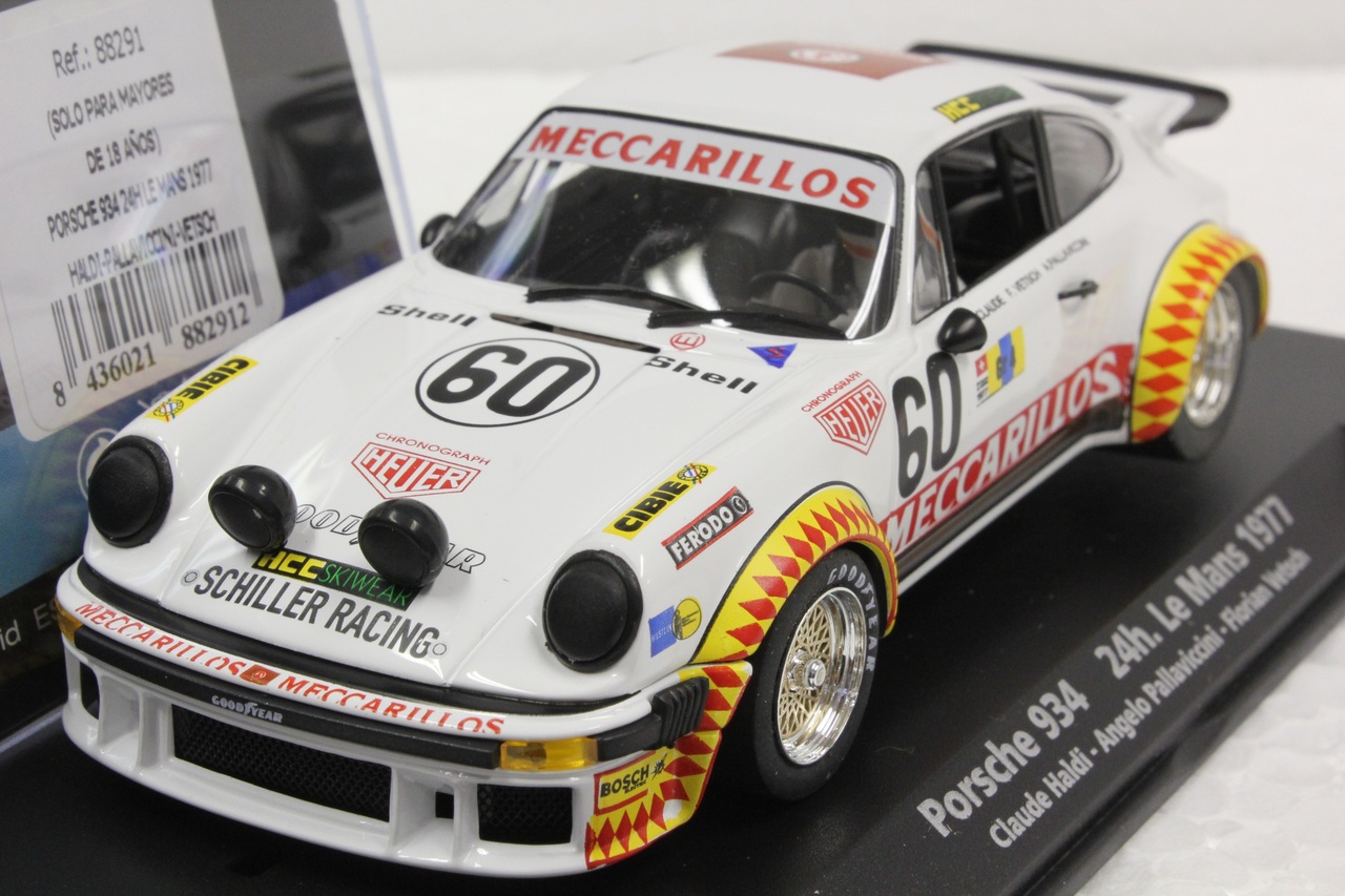 88291 Fly Porsche 934 24H Le Mans 1977 1:32 Slot Car - Great