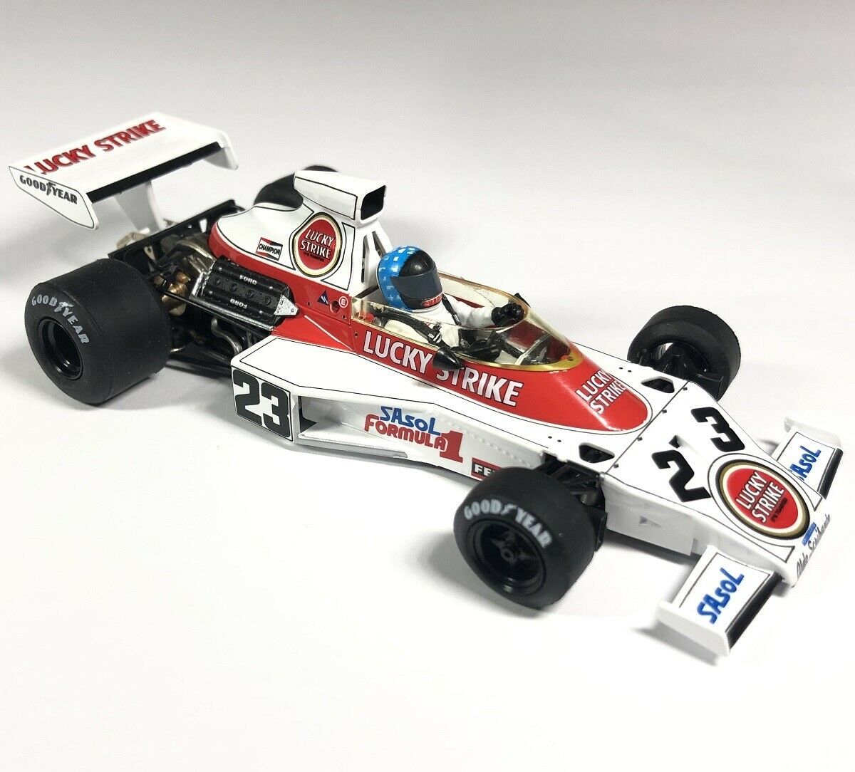 02302 SRC McLaren M23 South Africa GP 1974 Dave Charlton #23 1:32