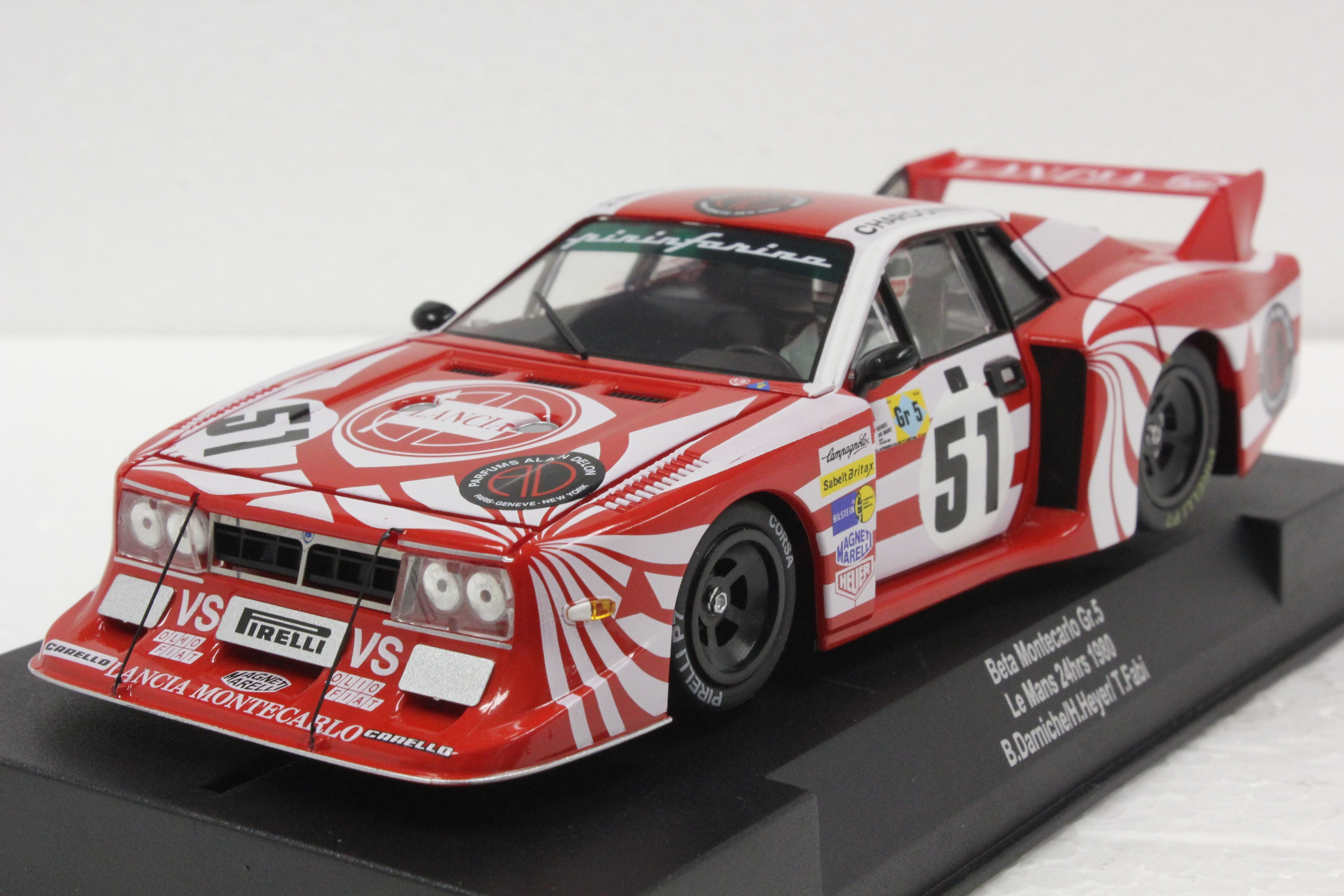 SW62 Racer Sideways Lancia Beta Montecarlo Group 5 Le Mans 24 Hrs 1980 #51  1:32 Slot Car