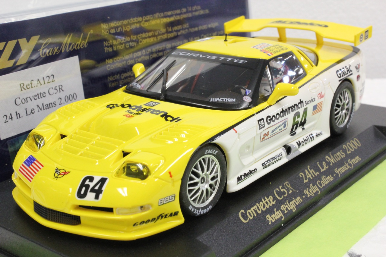 A122 Fly Corvette C5R 24H Le Mans 2000, #64 1:32 Slot Car