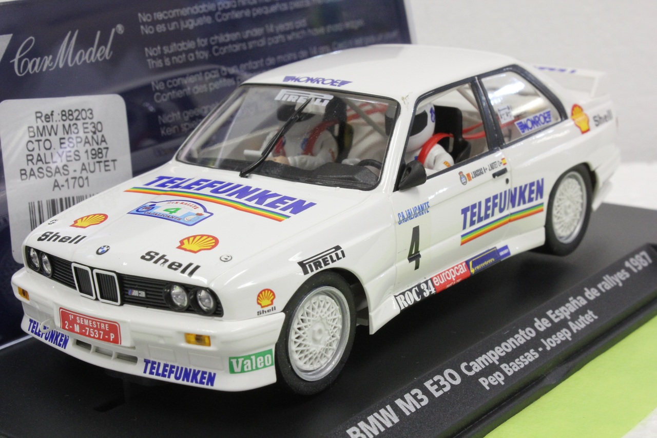 A1701 Fly BMW M3 E30 Campeonato de Espana de Rallyes 10987 1:32