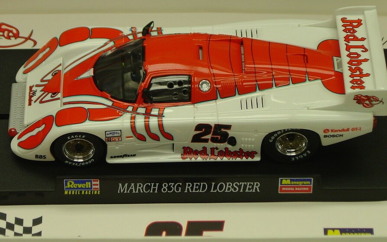 4877 Revell/Monogram March 83G Red Lobster, #25 1:32 Slot Car