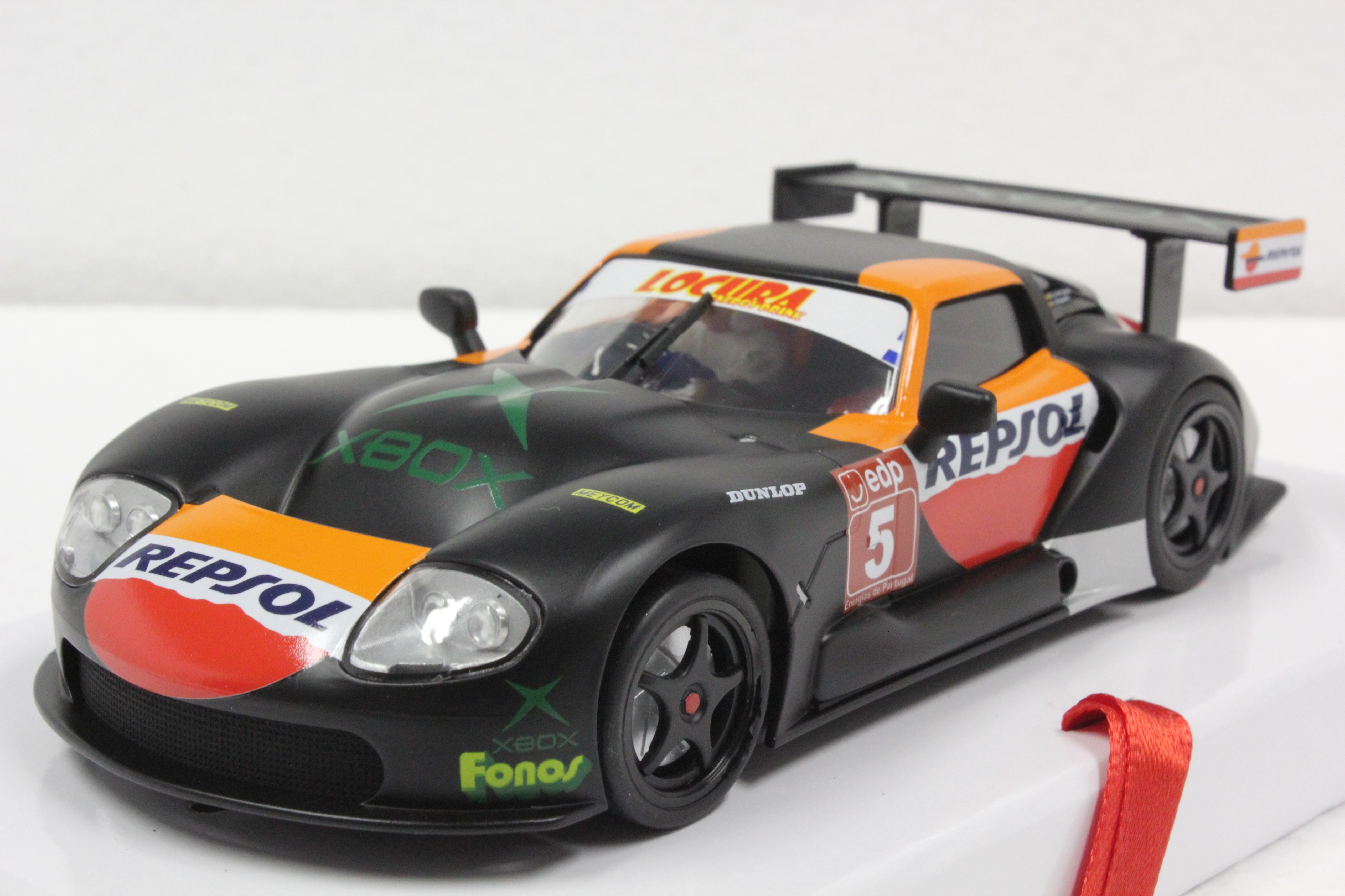 RS0032 RevoSlot Marcos LM600 GT2 Repsol/Xbox, #5 1:32 Slot Car