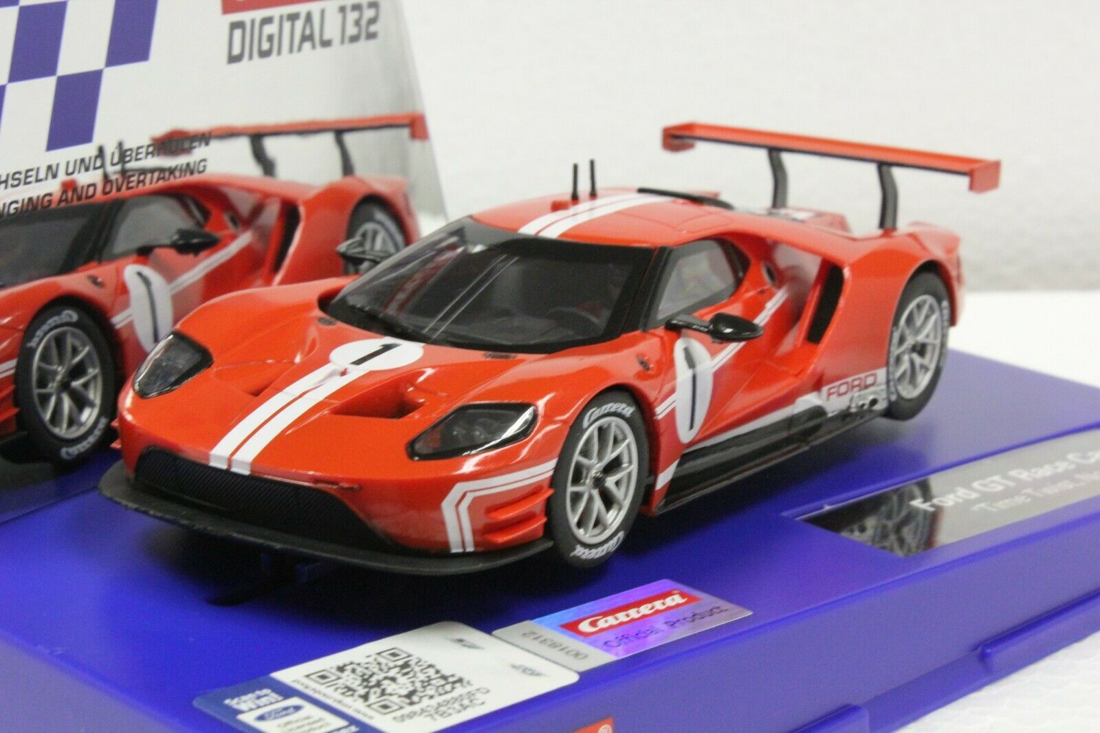 30873 Carrera Digital 132 Ford GT Race Car Time Twist, #1 1