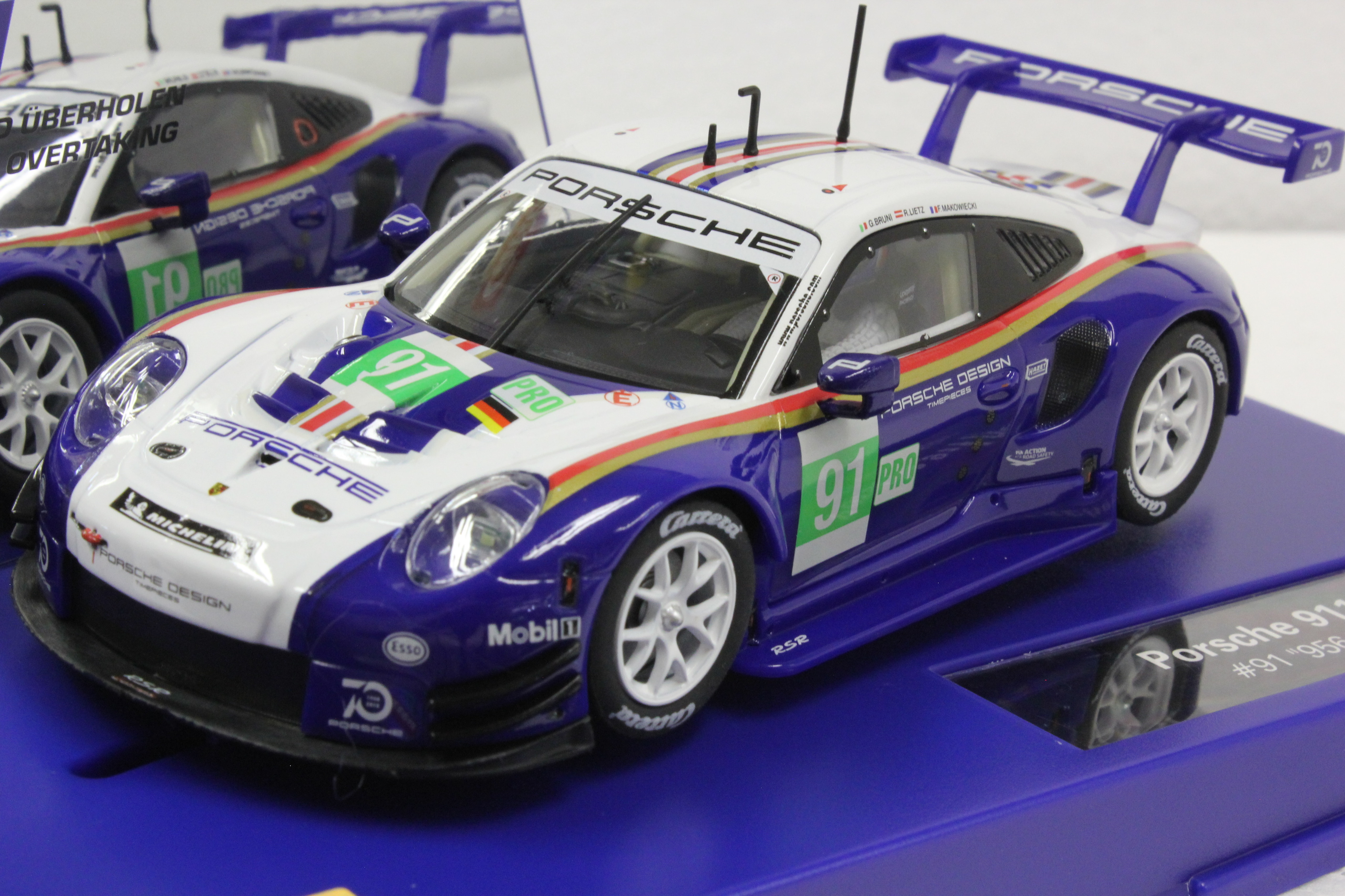 Jouet Ancien Slot Troby - Porsche 911 - Échelle 1/32 - Réf. 1018B