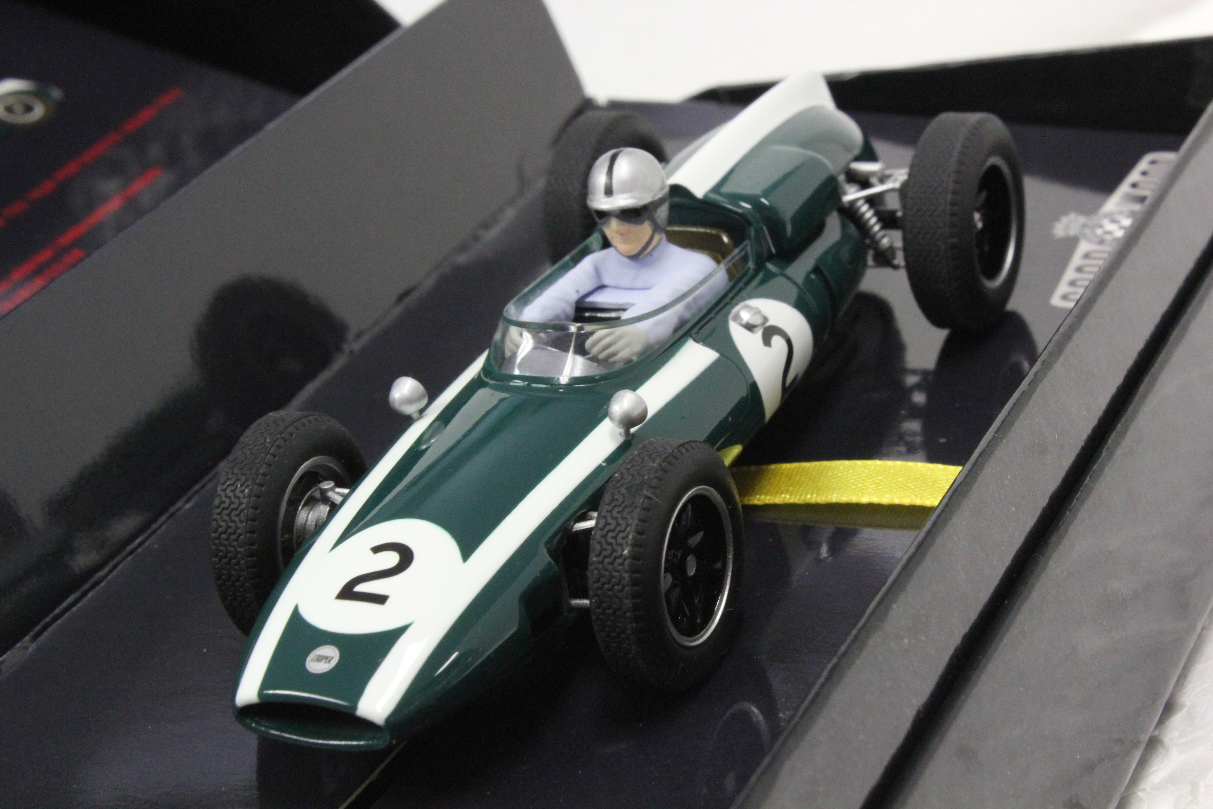 096 クーパークライマックスT53スケーレックストリック C2639A Scalextric Sport Cooper Climax T53 F1, #2 1:32 Slot