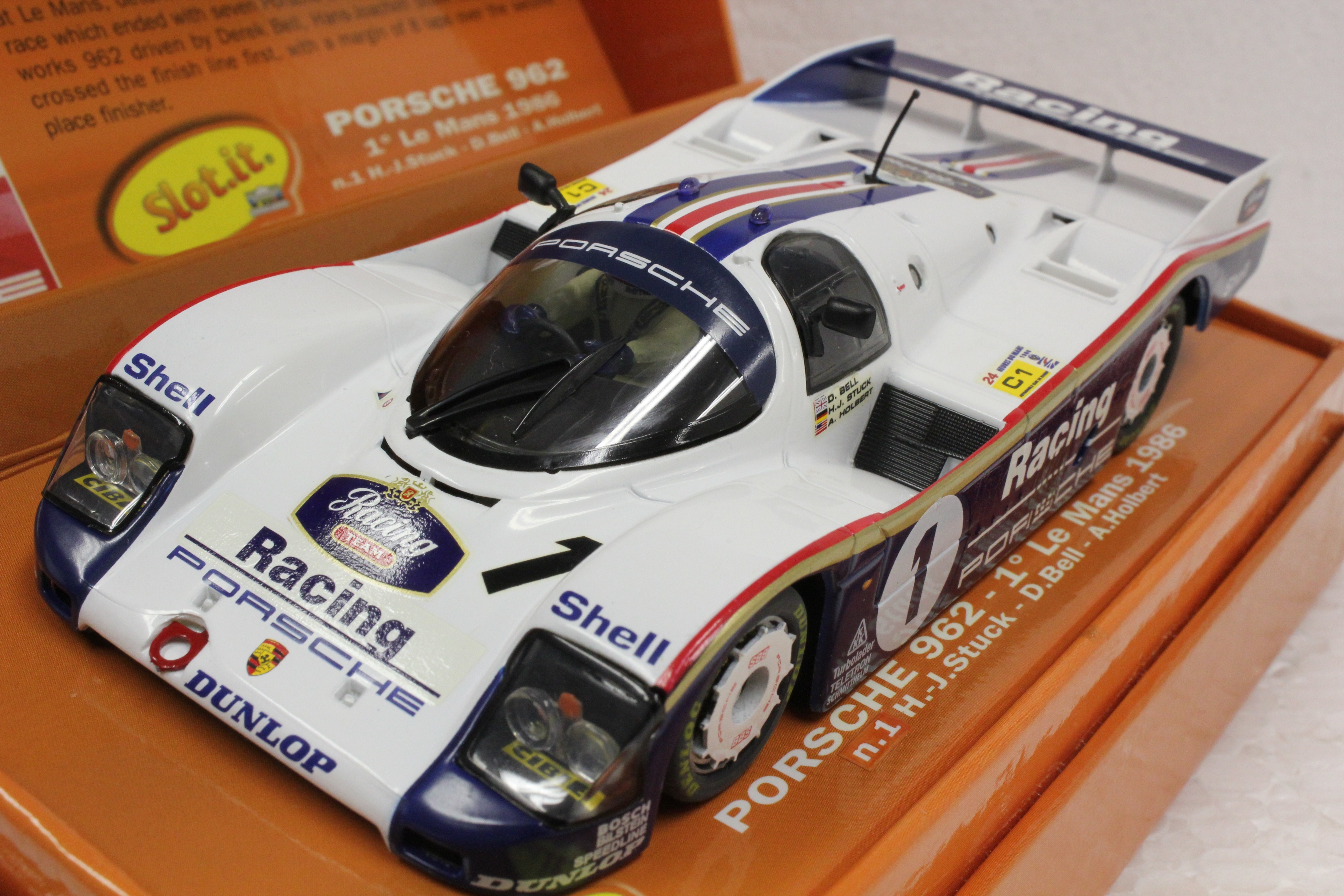 Slot Car Porsche Turbo RSR N°21 – Le Mans 1974, échelle 1/32, Le Mans Miniatures