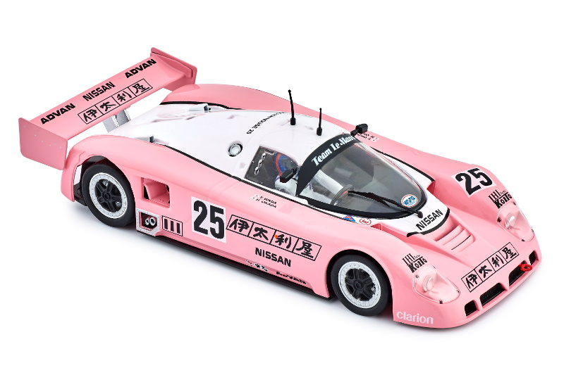 イグニッションモデル　ニッサンR91 From A SICA28G Slot.It Nissan R91VP Fuji 500Km 1991, #25 1:32 Slot Car