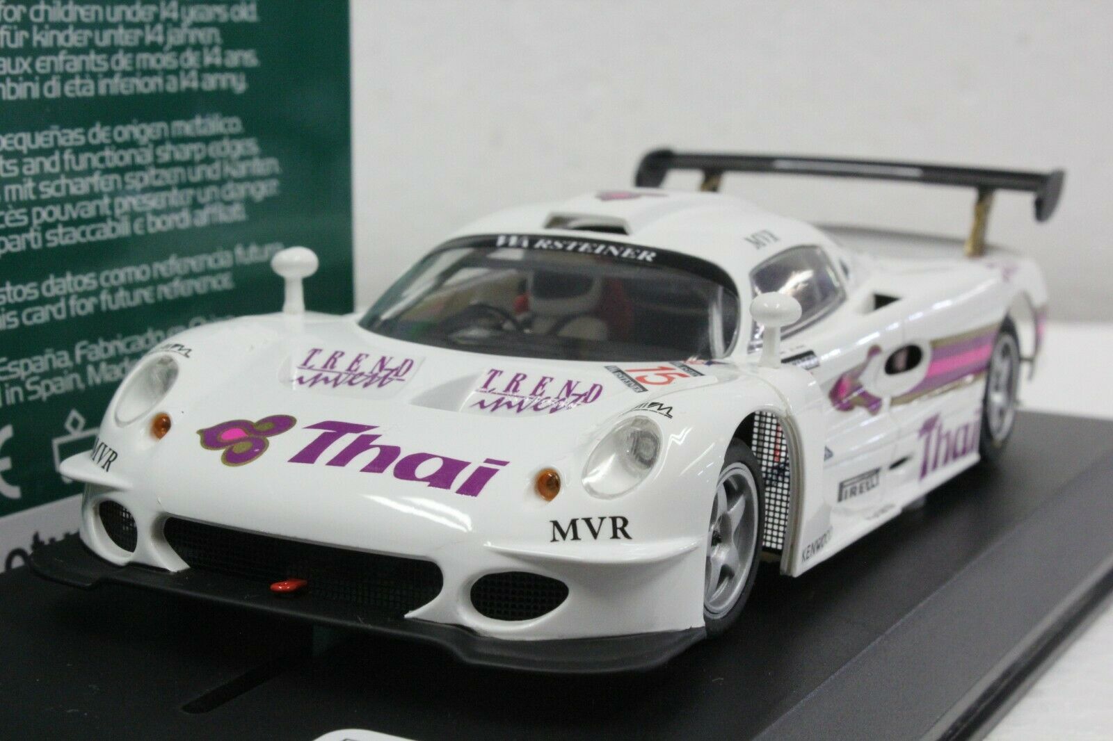 51603 Avant Slot Lotus Elise GT1 Thai Racing, #15 1:32 Slot Car