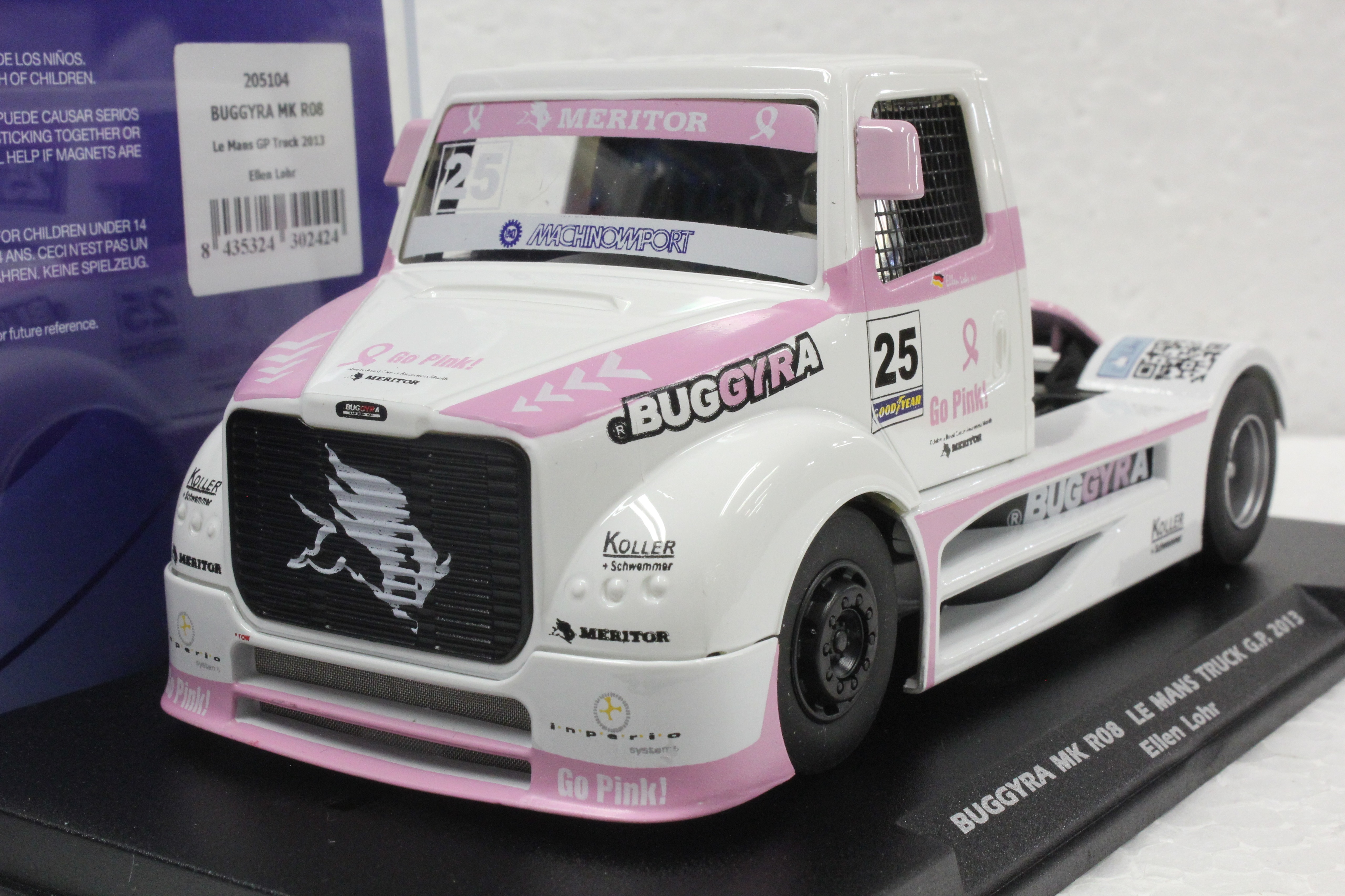 205104 Fly Buggyra MK R08 Le Mans Truck GP Go Pink! Cancer Edition