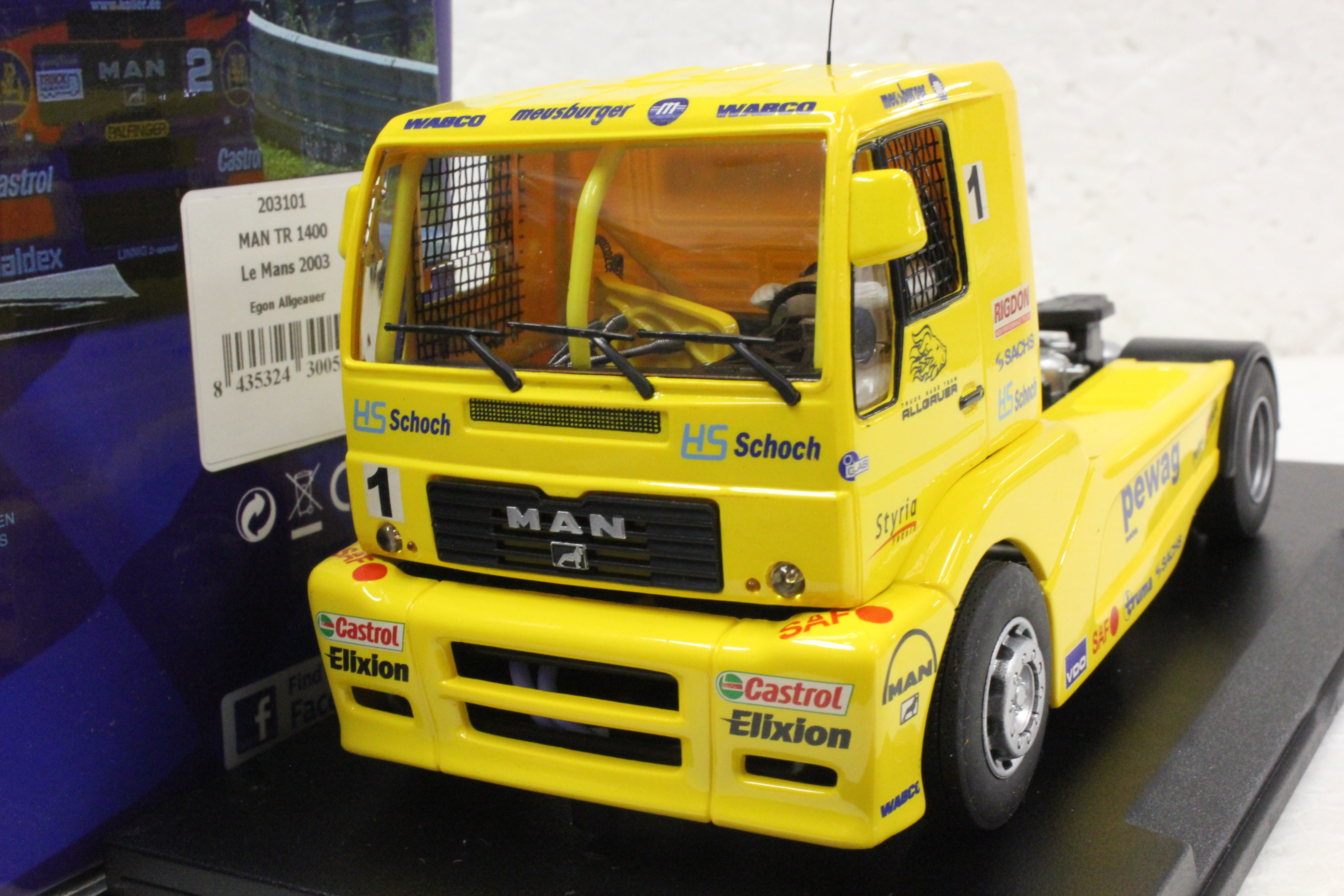 203101 Fly MAN TR1400 Le Mans 2003 Truck Race Team Allgauer, #1 1