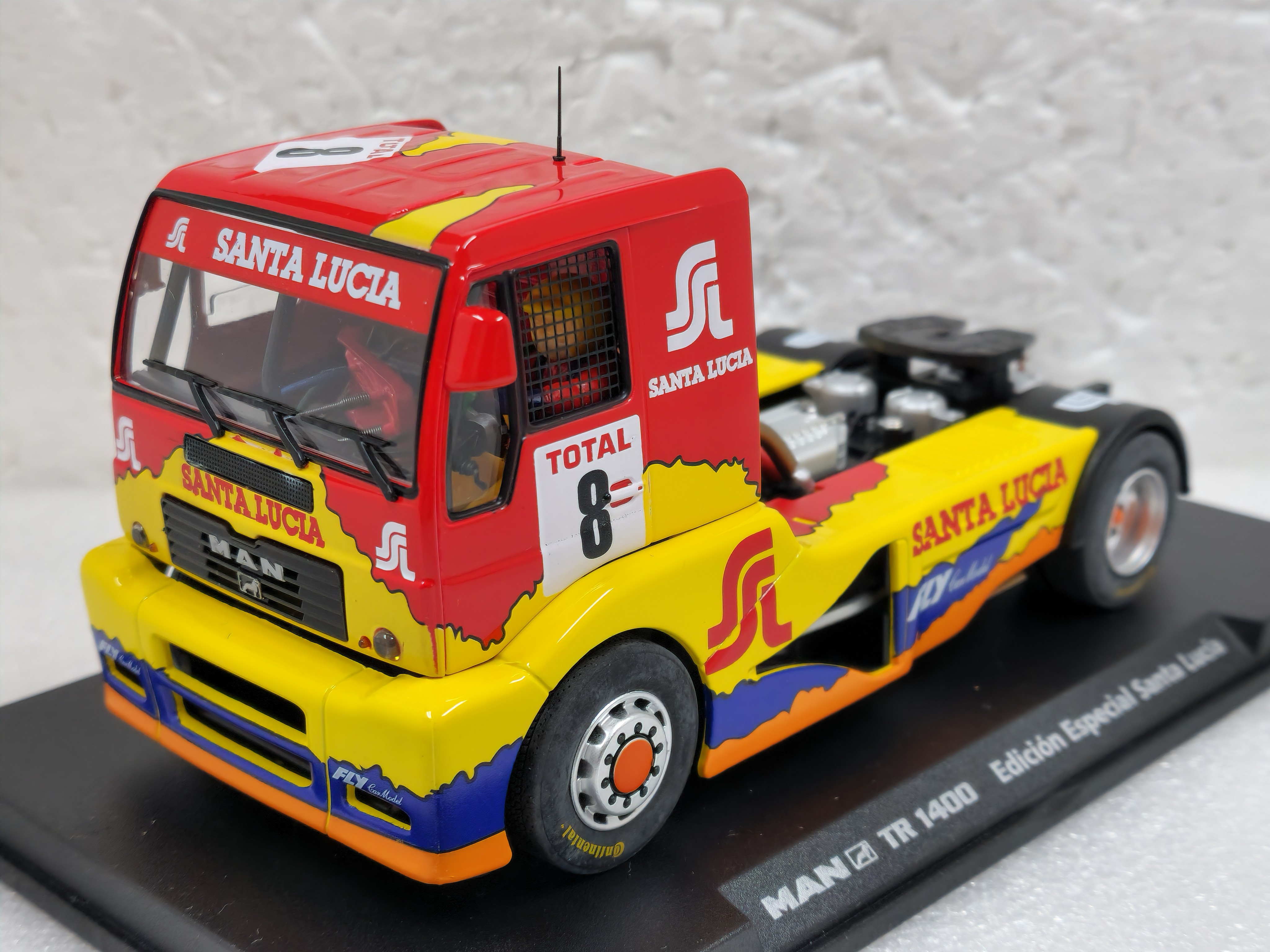 FLY SLOT 1/32 スロットカー ◆ MAN TR1400/メルセデス ETRUCK66 Fly MAN TR 1400 Homenaje Akira Toriyama 1:32 Slot Car