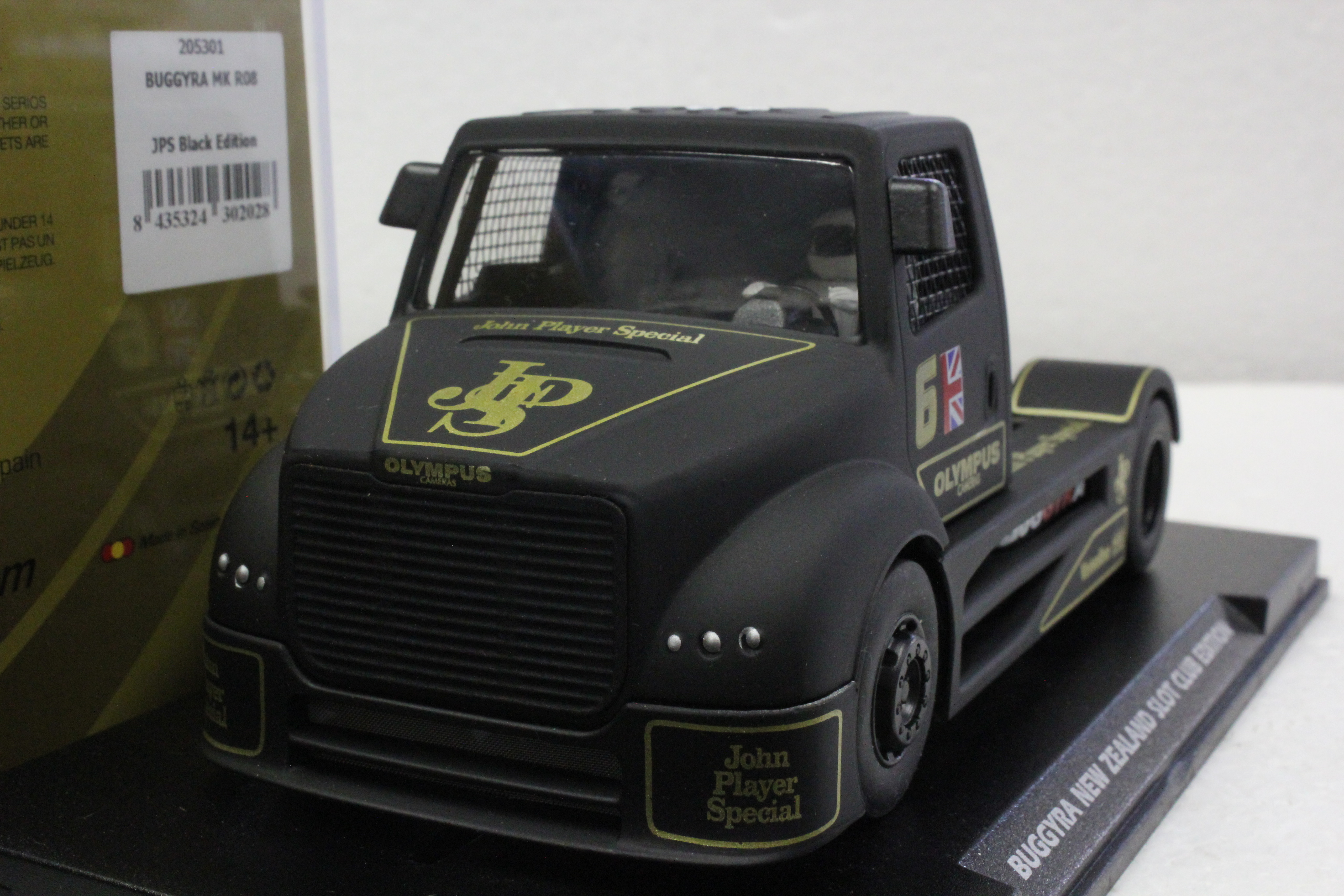 205301 Fly Buggyra MK R08 Truck JPS Black New Zealand Slot Club