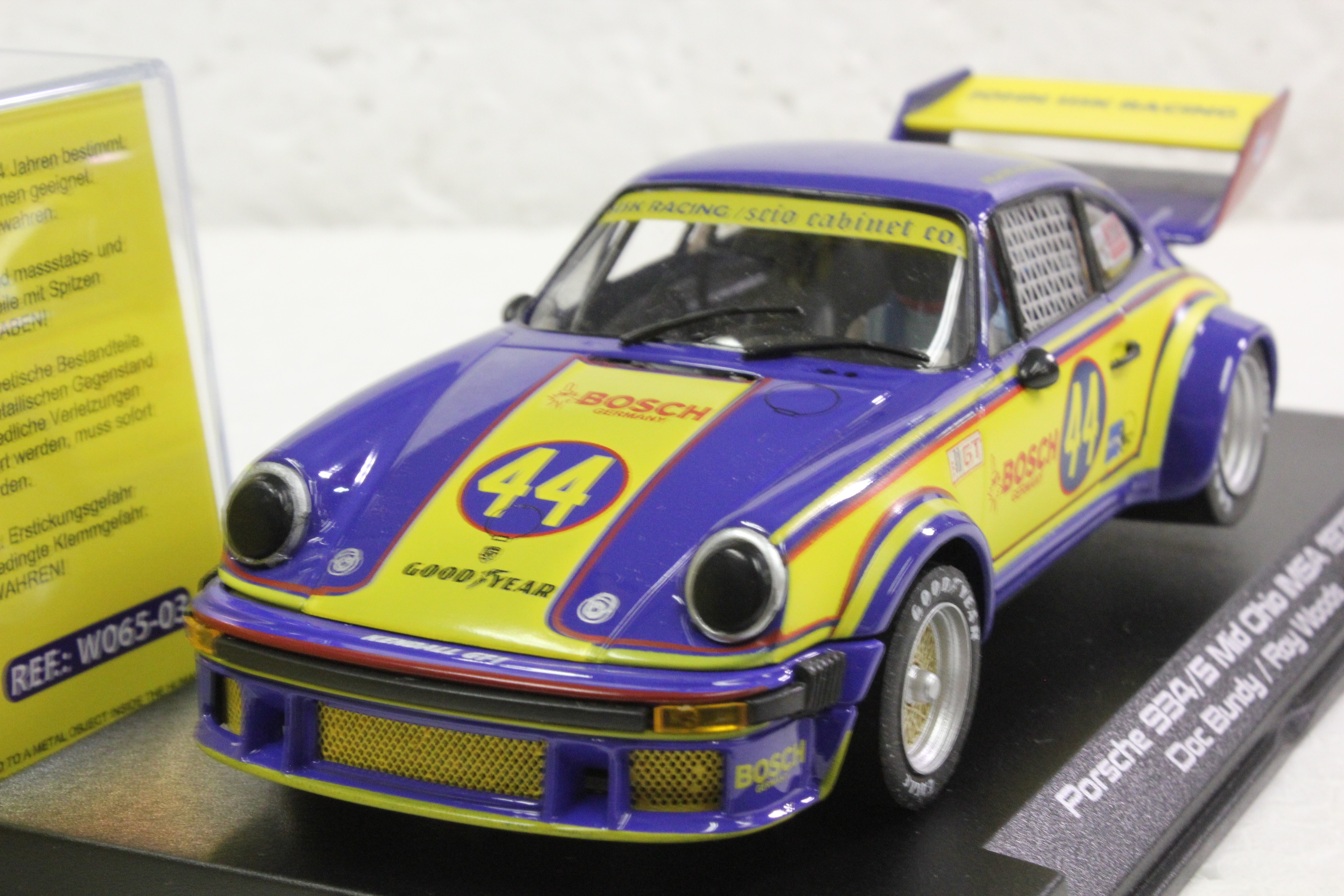 W065-03 Slotwings Porsche 934/5 Mid Ohio IMSA 1977, #44 1:32 Slot