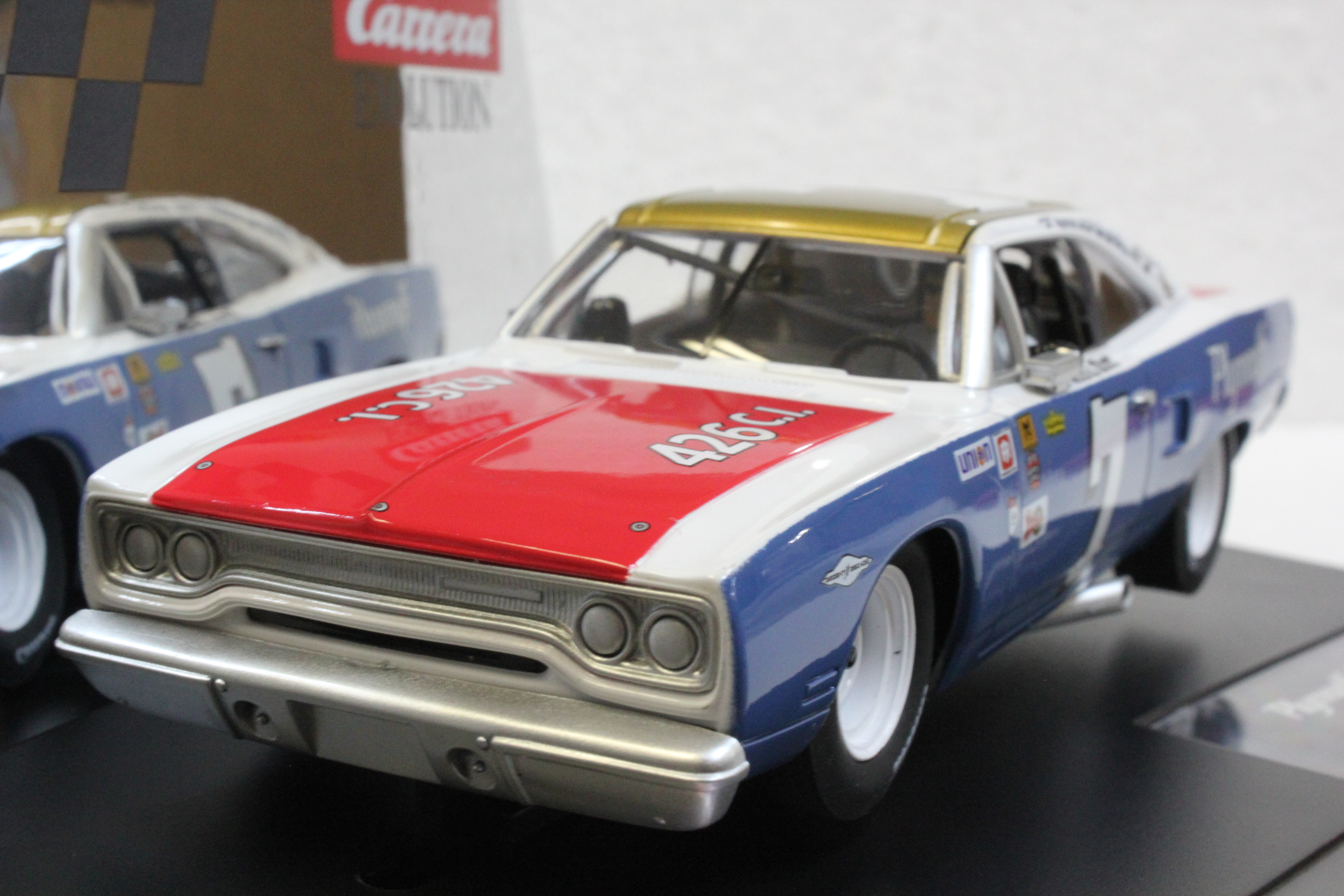 27641 Carrera Evolution Plymouth Roadrunner, #7 1:32 Slot