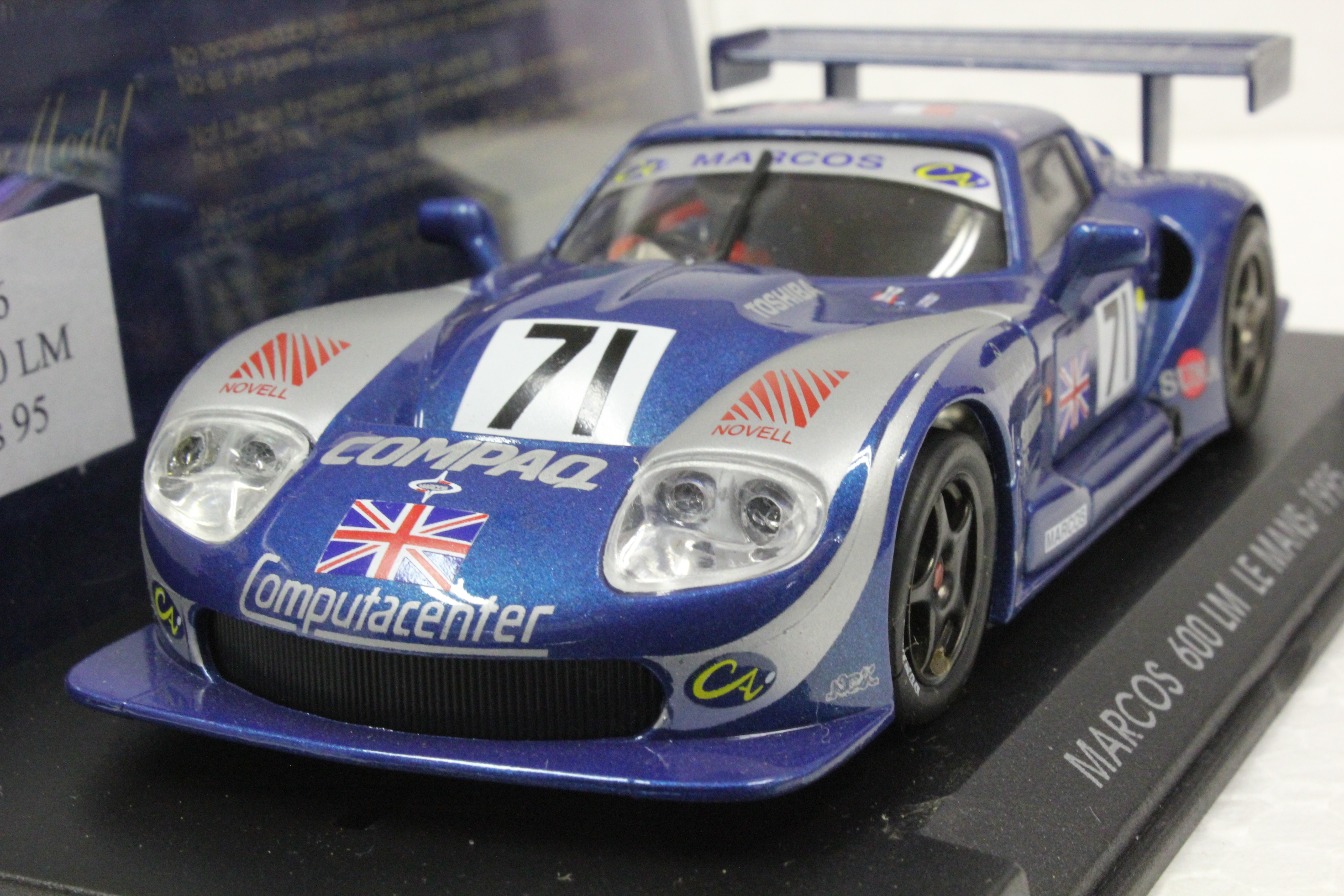 A26 Fly Marcos LM600 Le Mans 1995, #71 1:32 Slot Car - Great