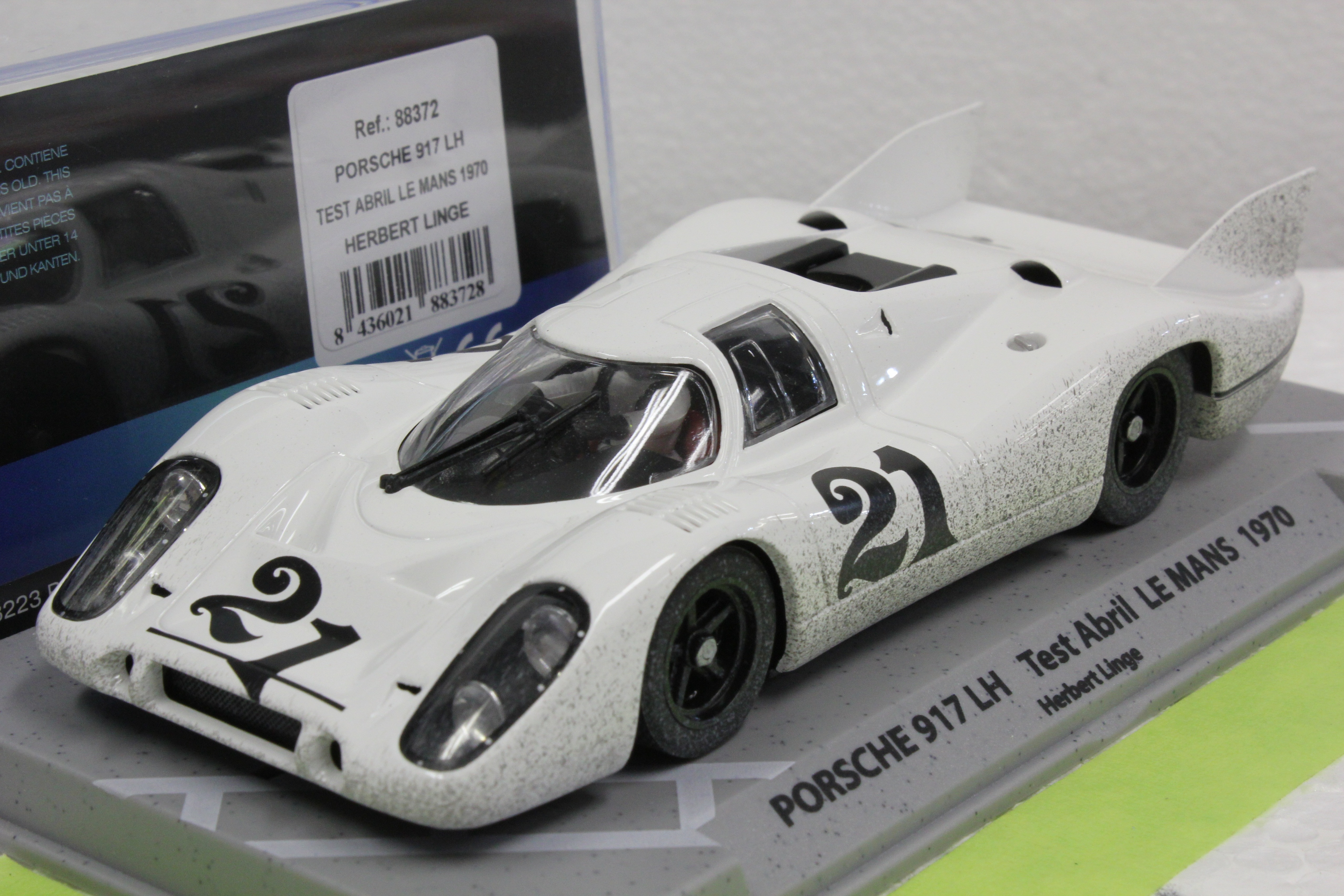 88372/A1406 Fly Porsche 917 LH 1970 Test Abril Le Mans 1970 (Dirty