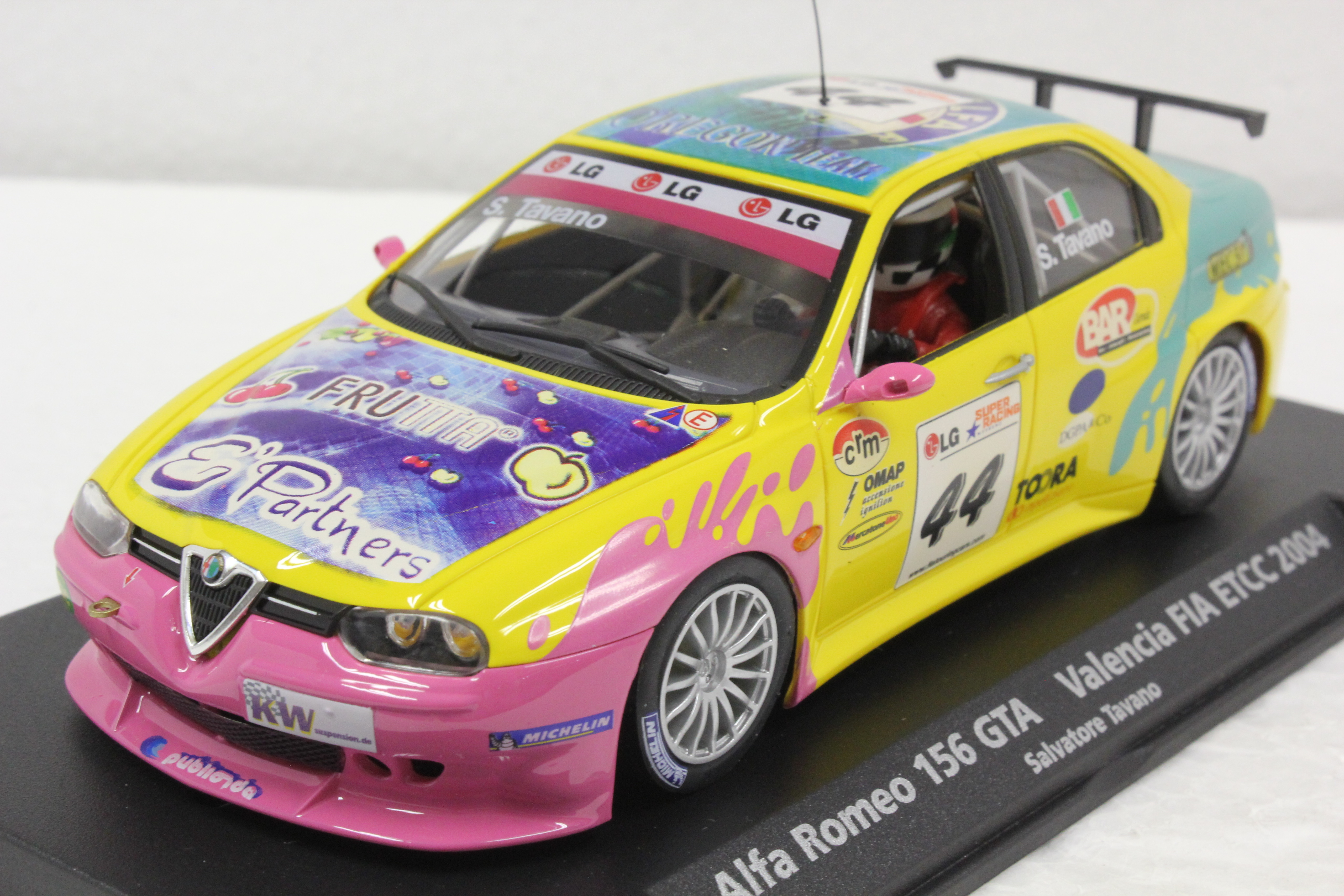 Slot Car Fly 88114 Alfa Romeo 156 Gta Etcc 2002 P.Ruberti échelle 1/32