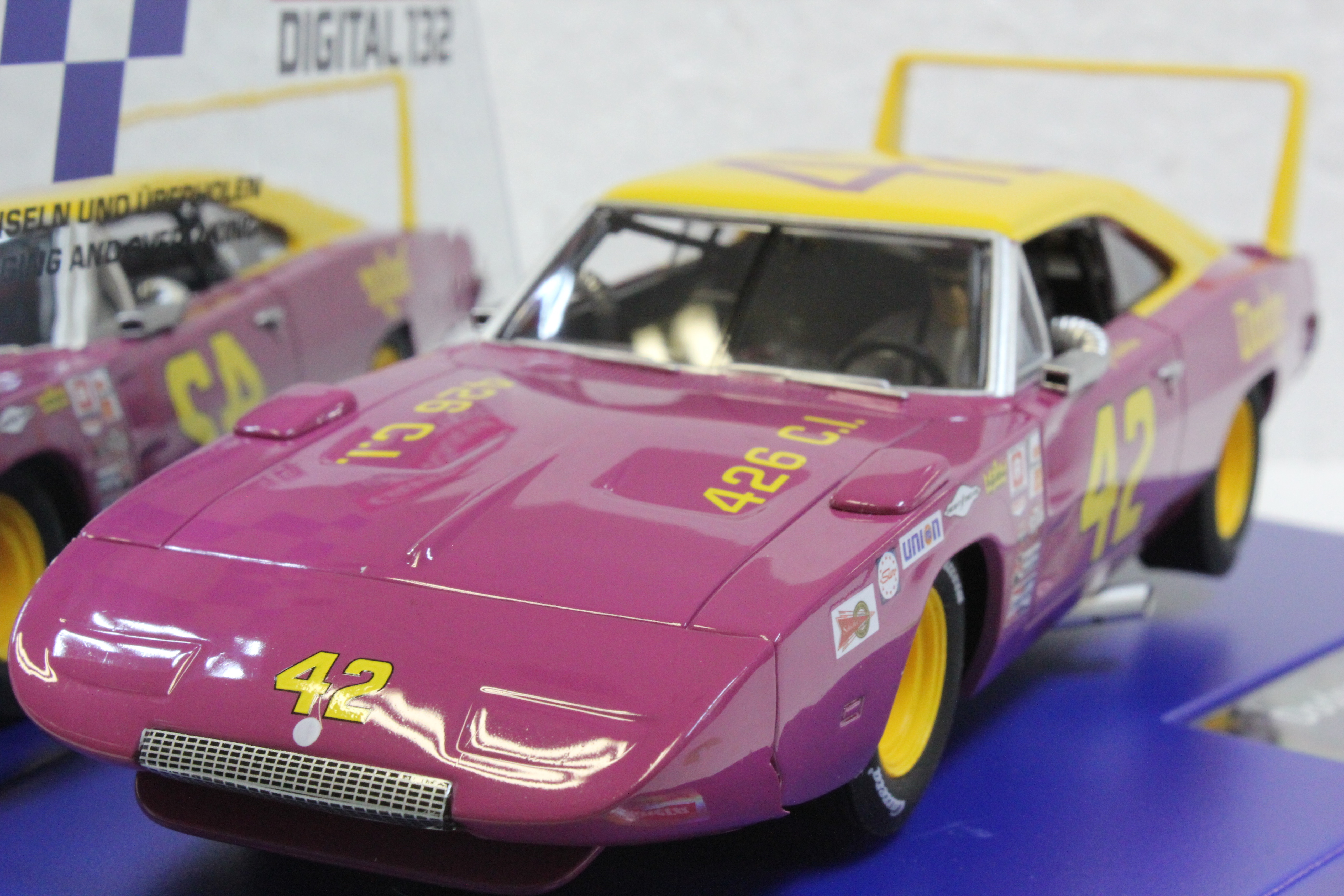 30941 Carrera Digital 132 Dodge Charger Daytona, #42 1:32 Slot Car