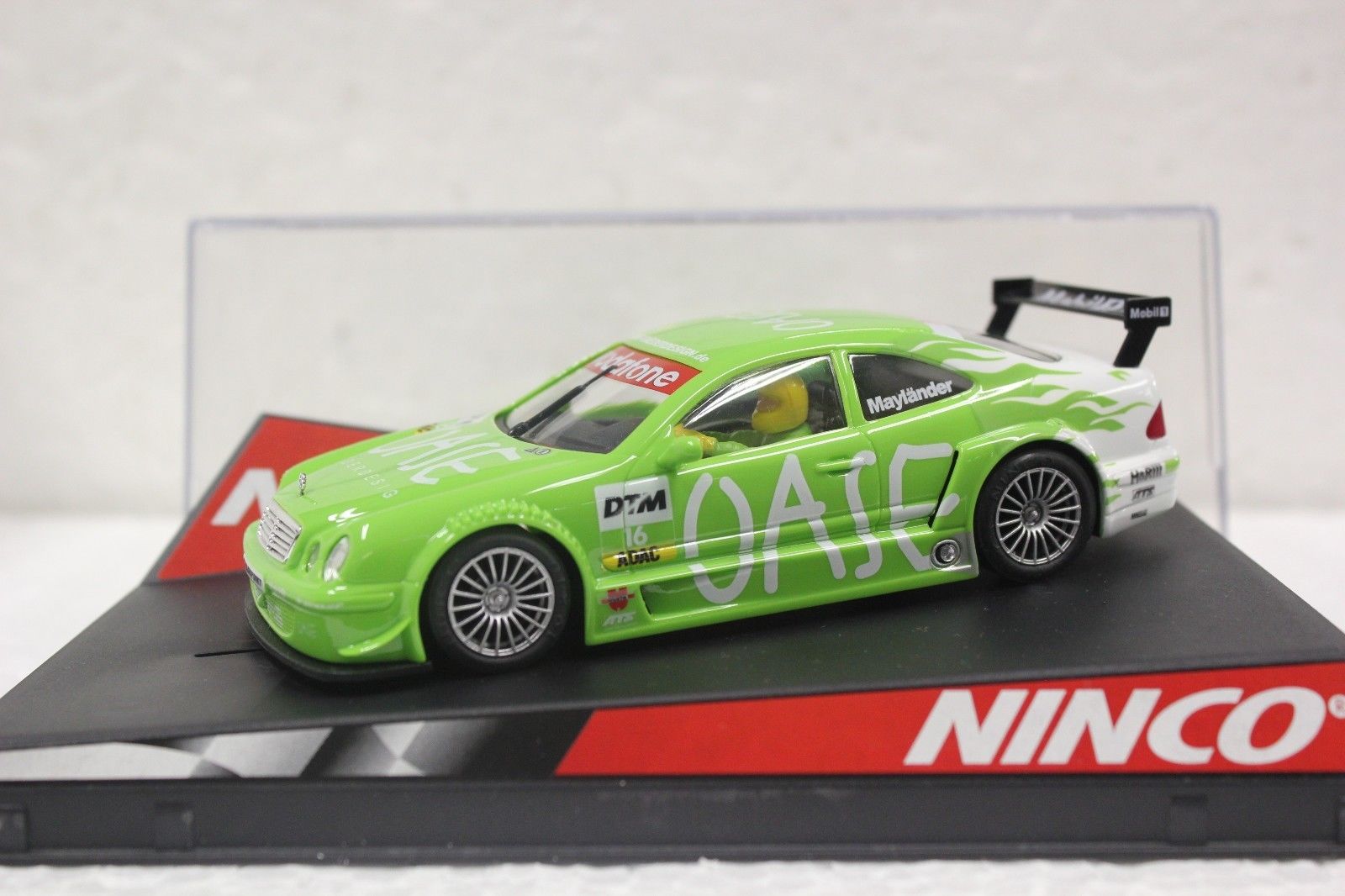 50291 Ninco Mercedes CLK DTM Oase, #16 1:32 Slot Car - Great