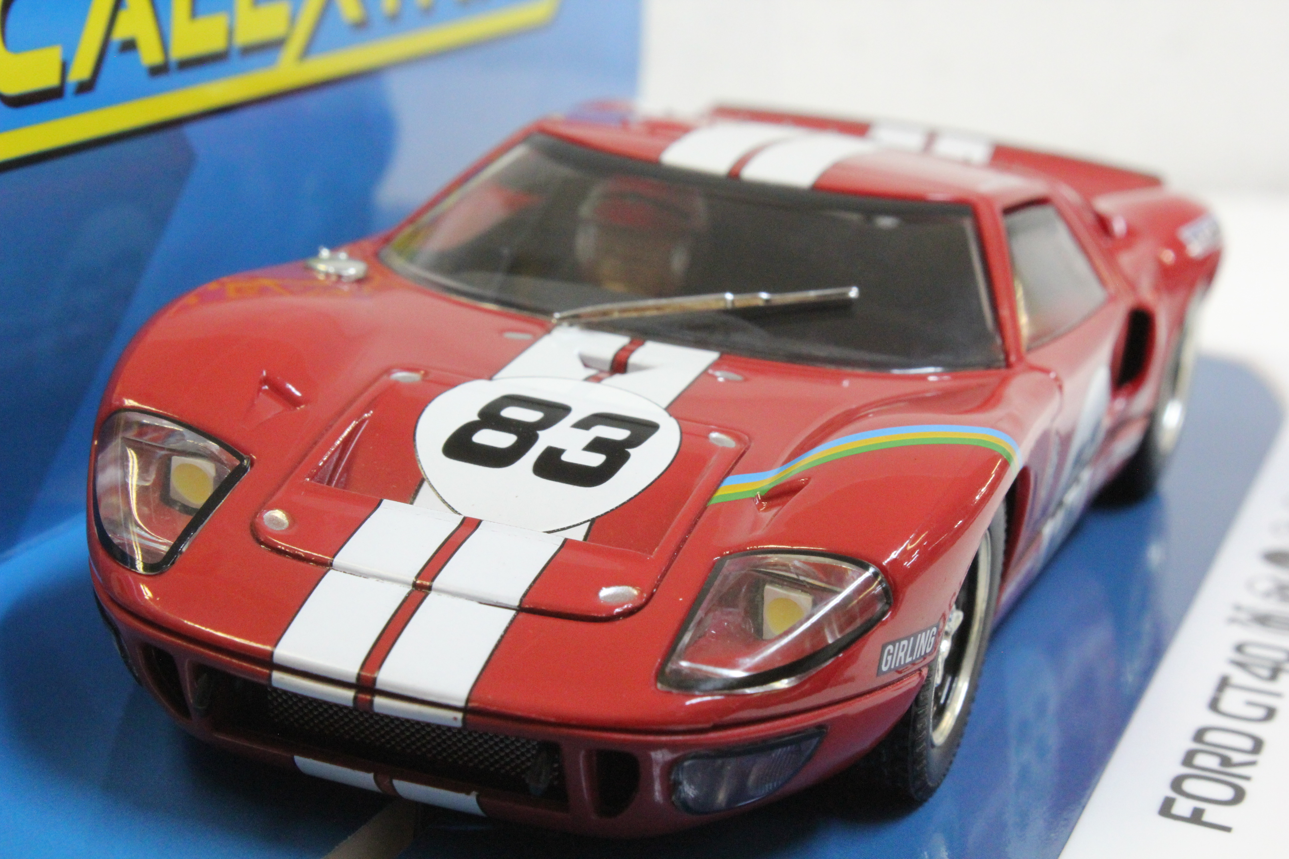 SEC4152 Carrera Digital 132 Ford GT40 - Red, #83 1:32 Slot Car - Great  Traditions