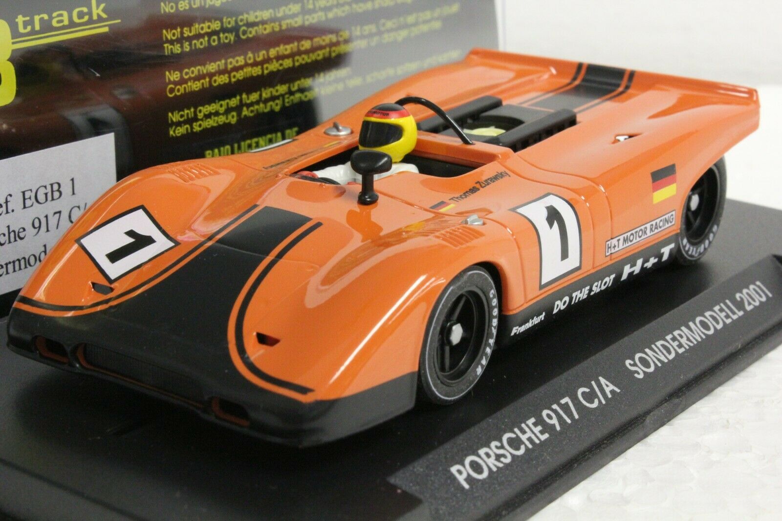 EGB1 GB Track by Fly Porsche 917 C/A Sondermodell 2001, #1 1:32 Slot Car