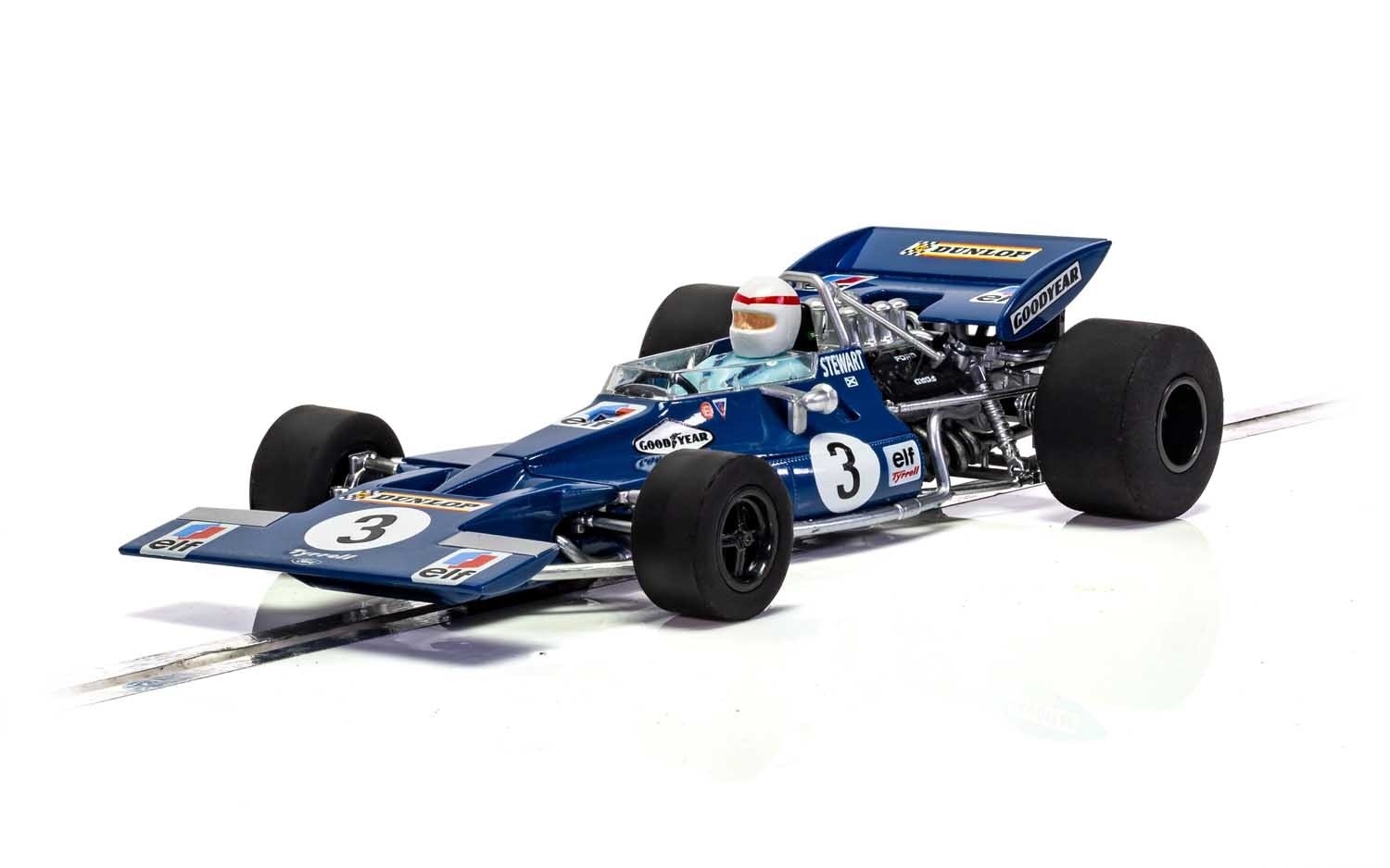 スロットカー】Scalextric（Hornby）スーパー7（71号車銀） スロット