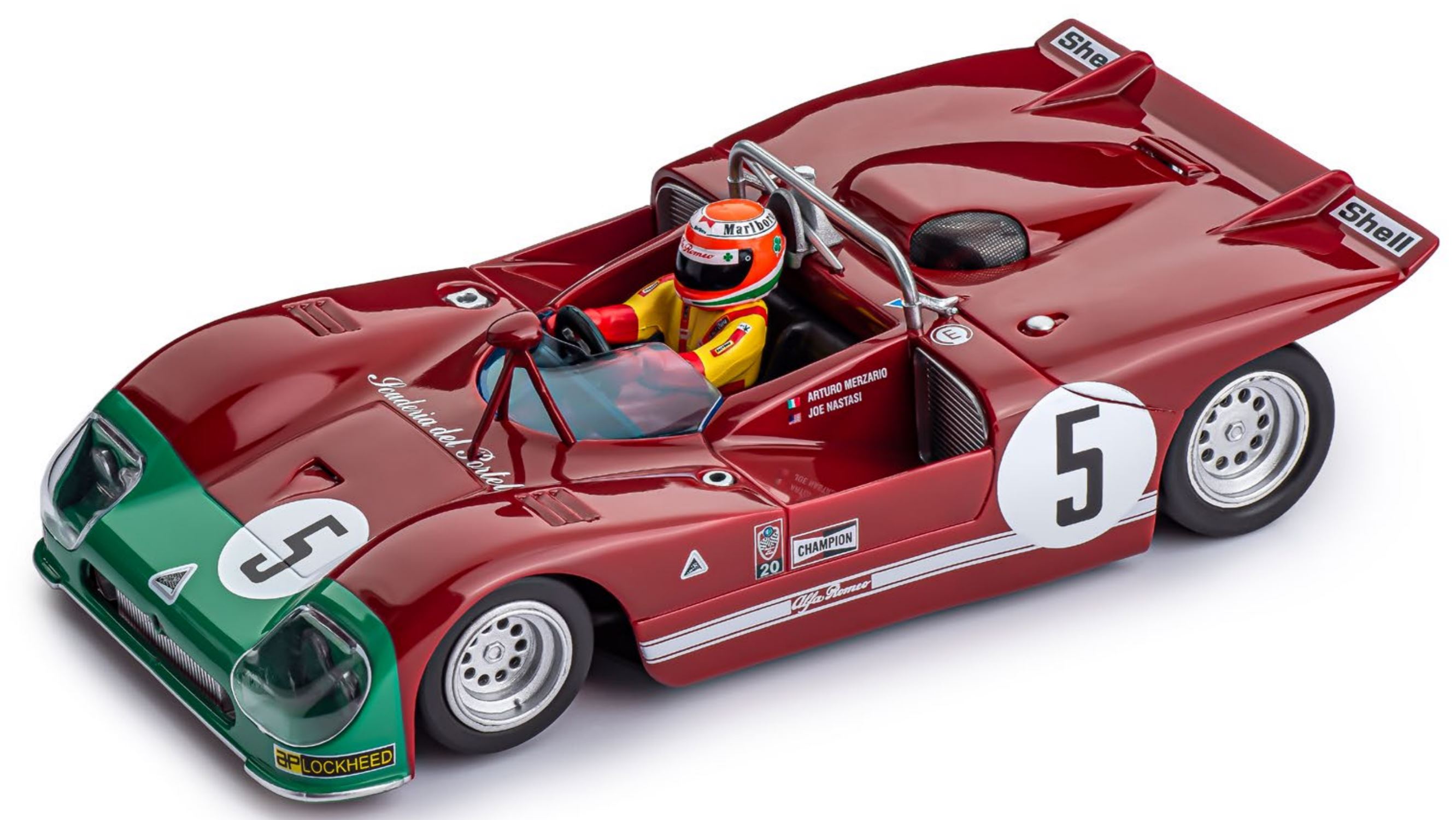 SICA11M Slot.it Alfa Romeo 33/3 Pocono 2011, #5 EVO6 1:32 Slot Car