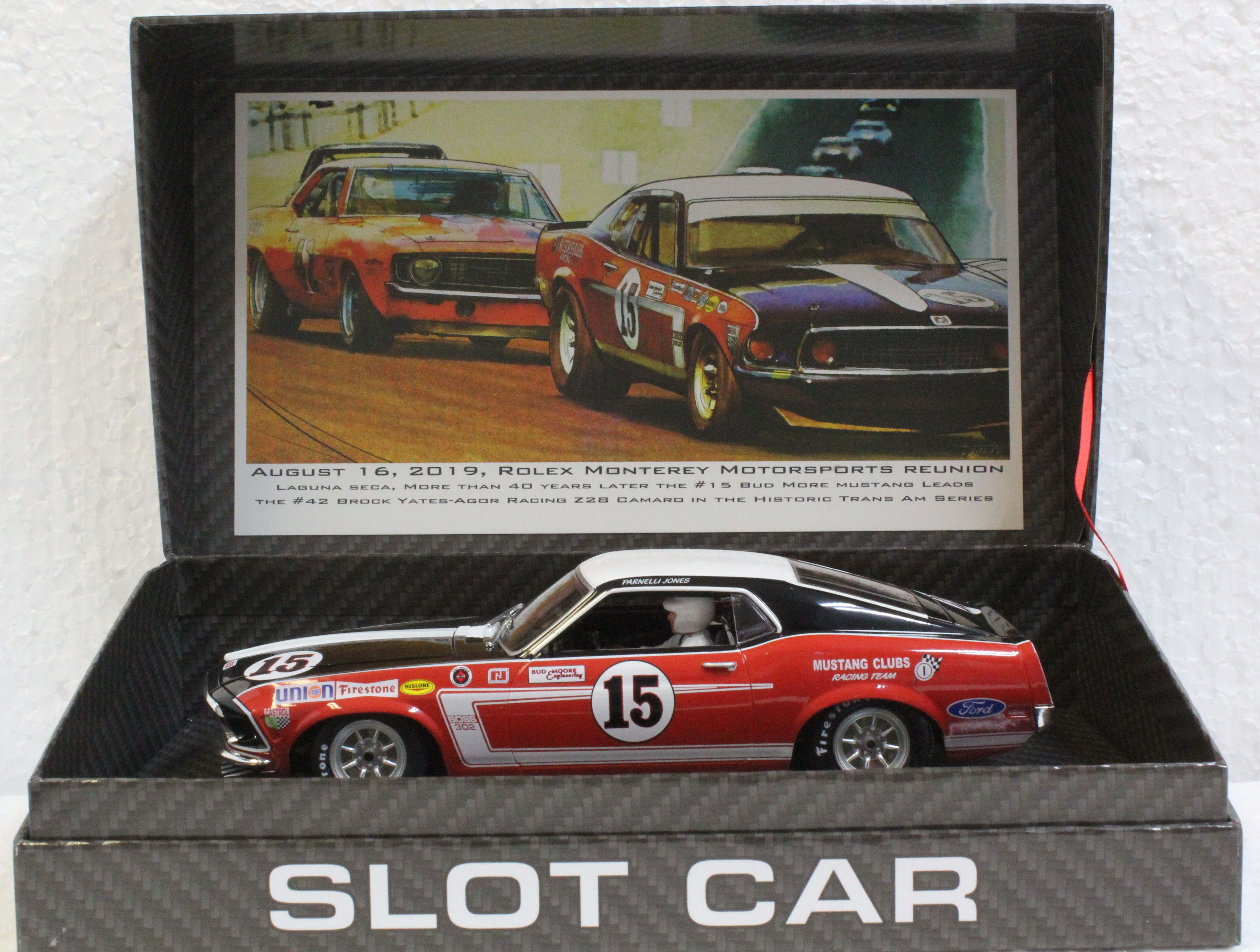 BRM-117 BRM Ford Mustang Boss 302 Parnelli Jones, #15 1:24 Slot