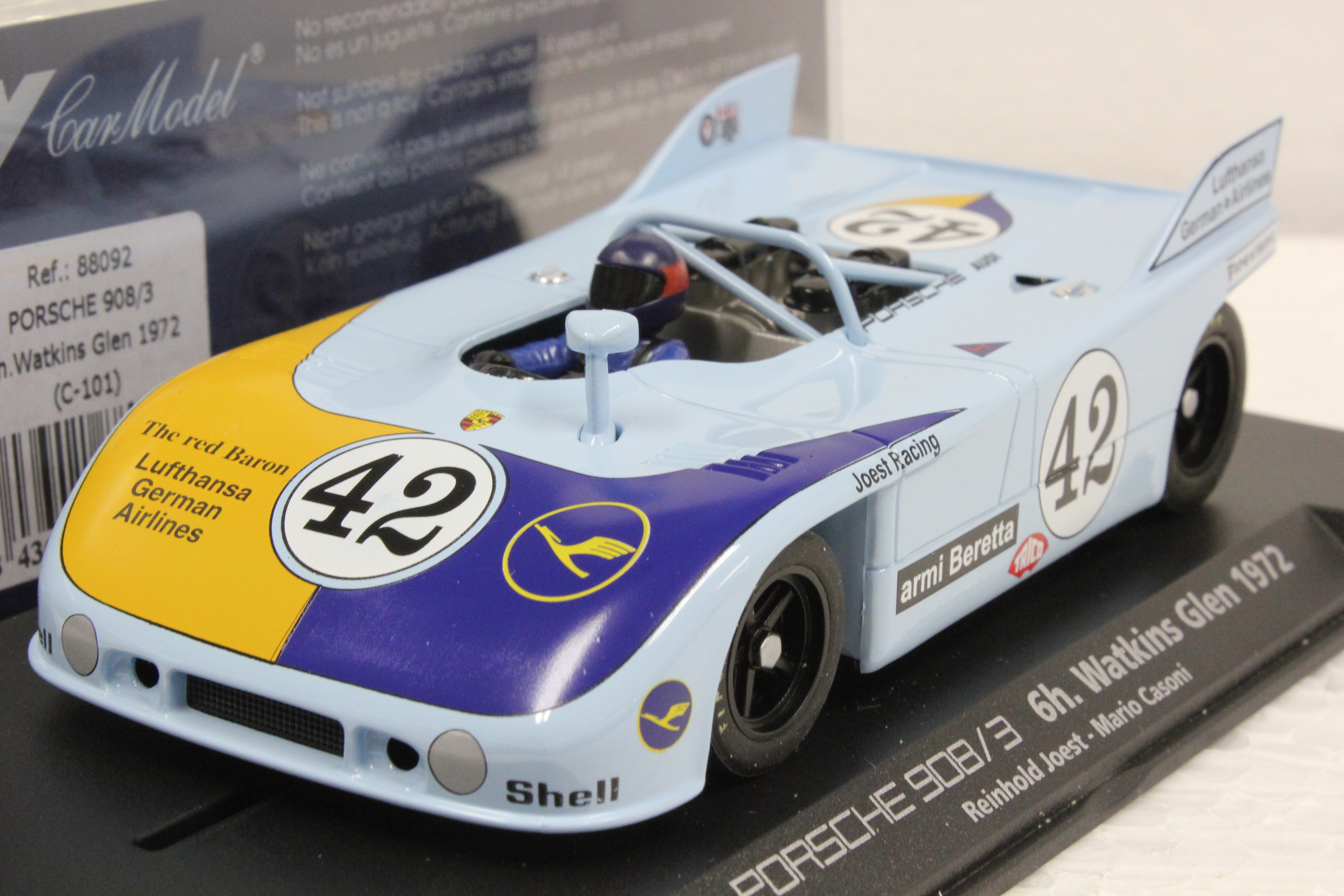 C101/88092 Fly Porsche 908/3 6H Watkins Glen 1972 - Luftansa, #42