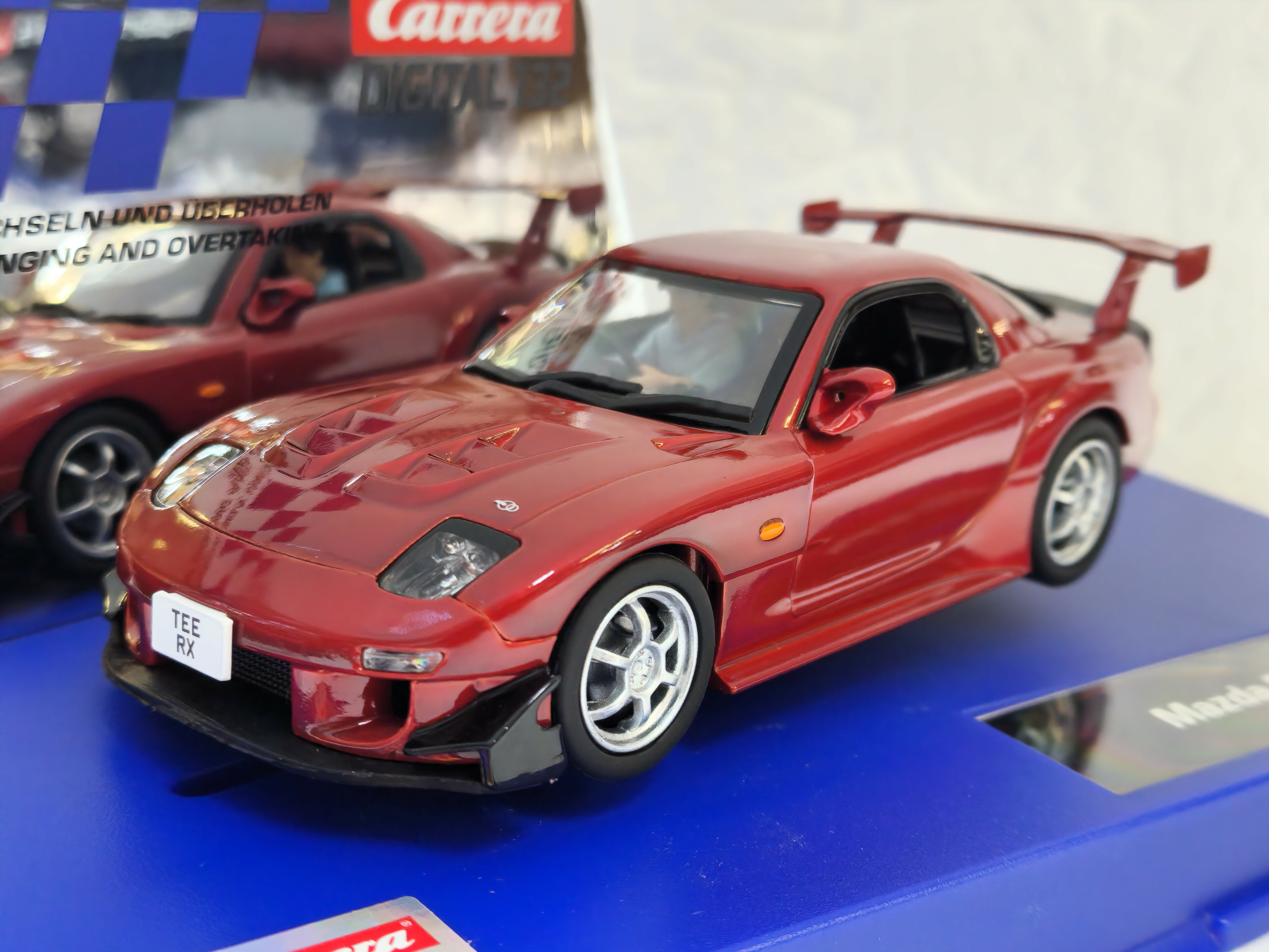 31053 Carrera Digital 132 Mazda RX-7 FD3S Red - Japanese Edition 1