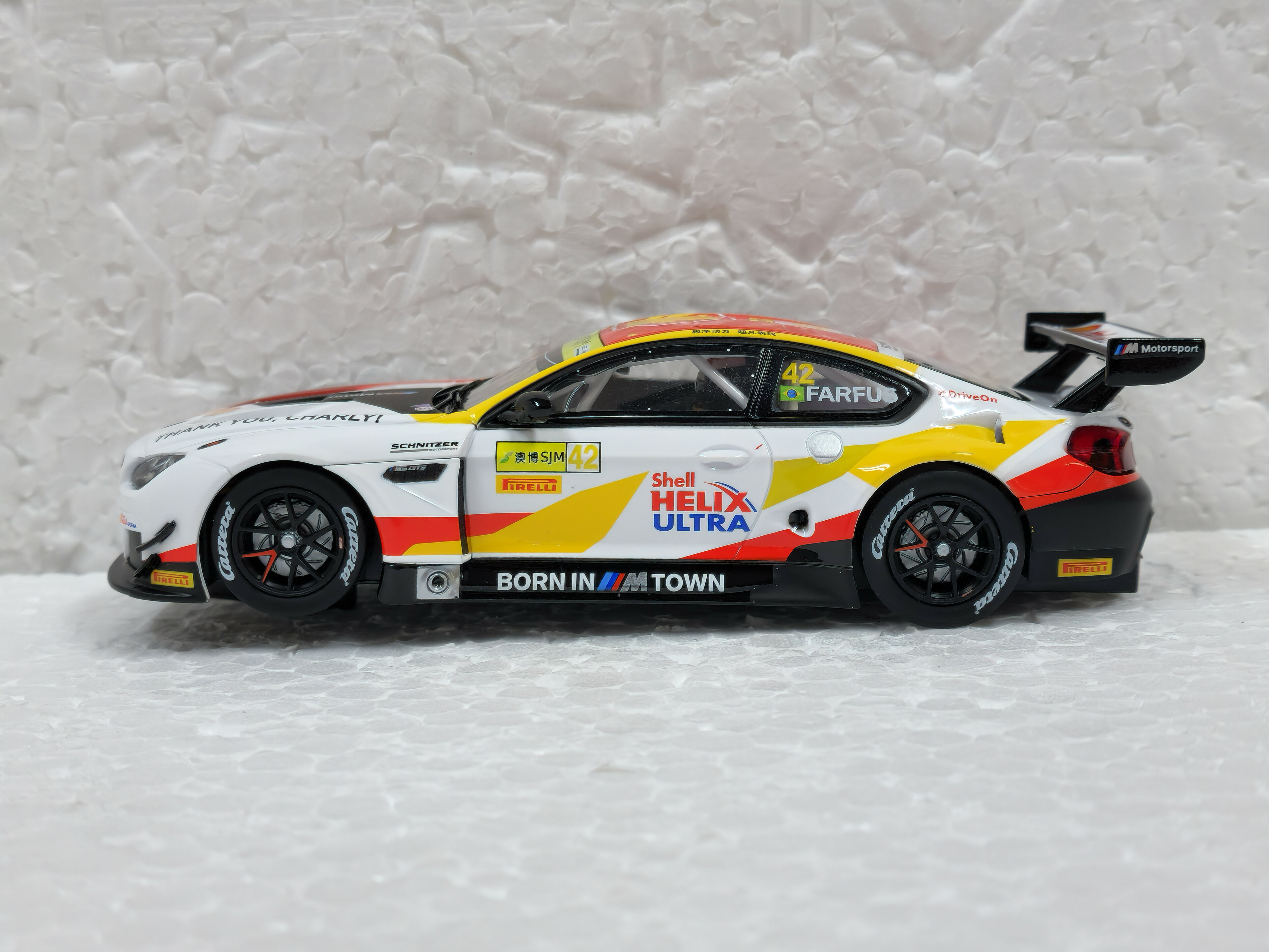 BMW M6 GT3 BMW Team Studie 2016 限定版　1/43 あのBMW M6 GT3の1/43スケールモデルが数量限定で販売開始