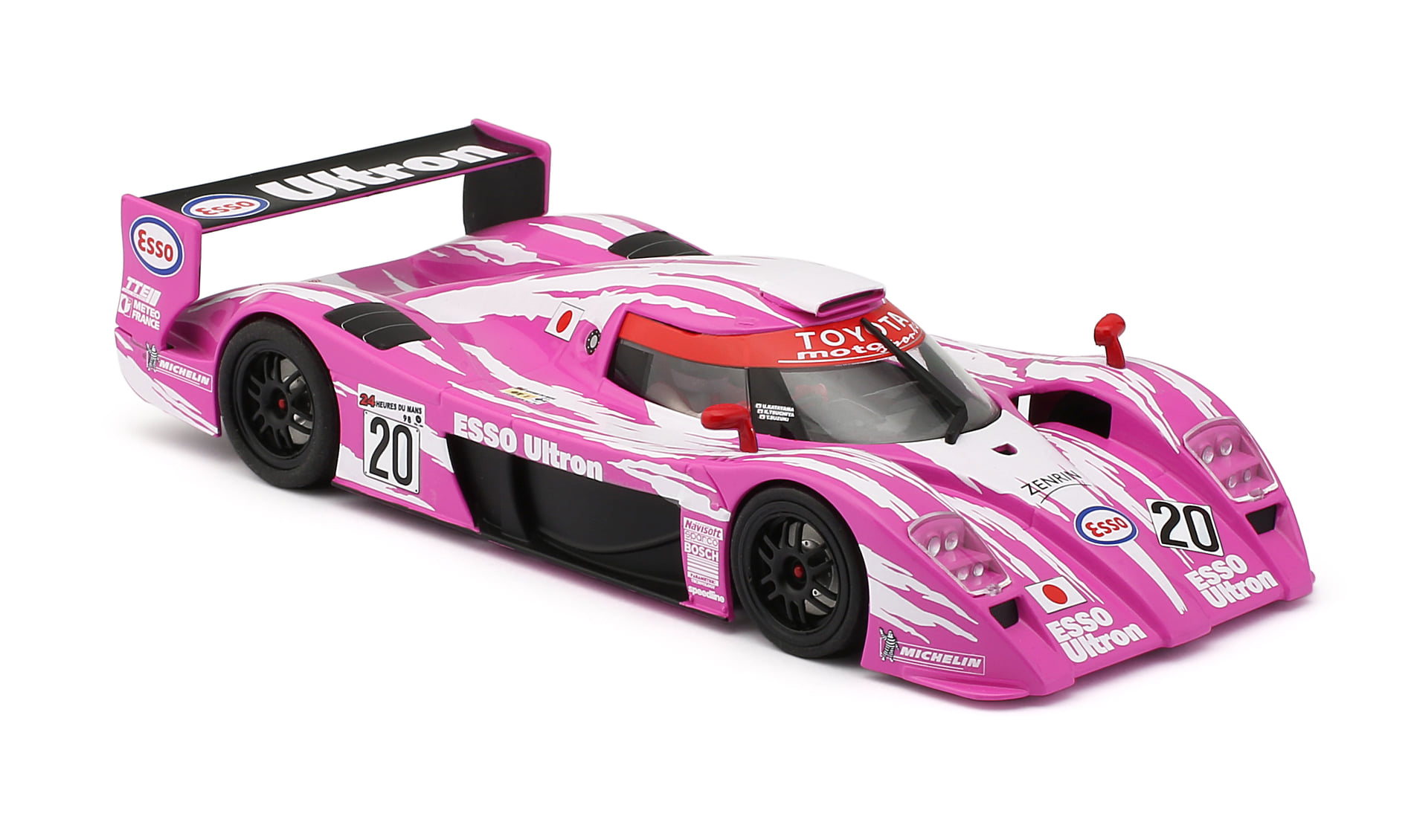 RS0121 RevoSlot Toyota GT1 Esso Ultron, #20 Purple 1:32 Slot Car