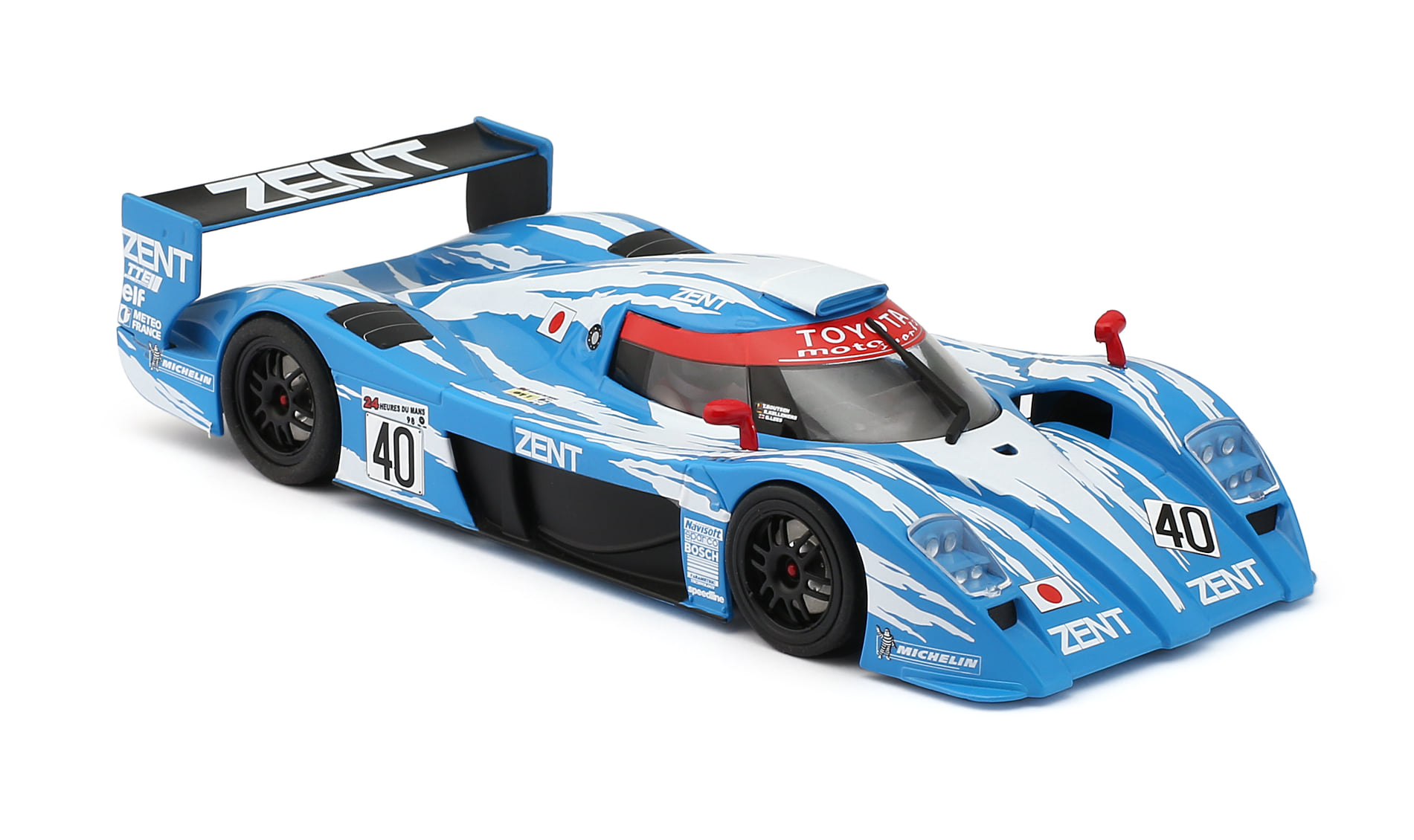 RS0123 RevoSlot Toyota GT1 Zent, #40 Blue 1:32 Slot Car