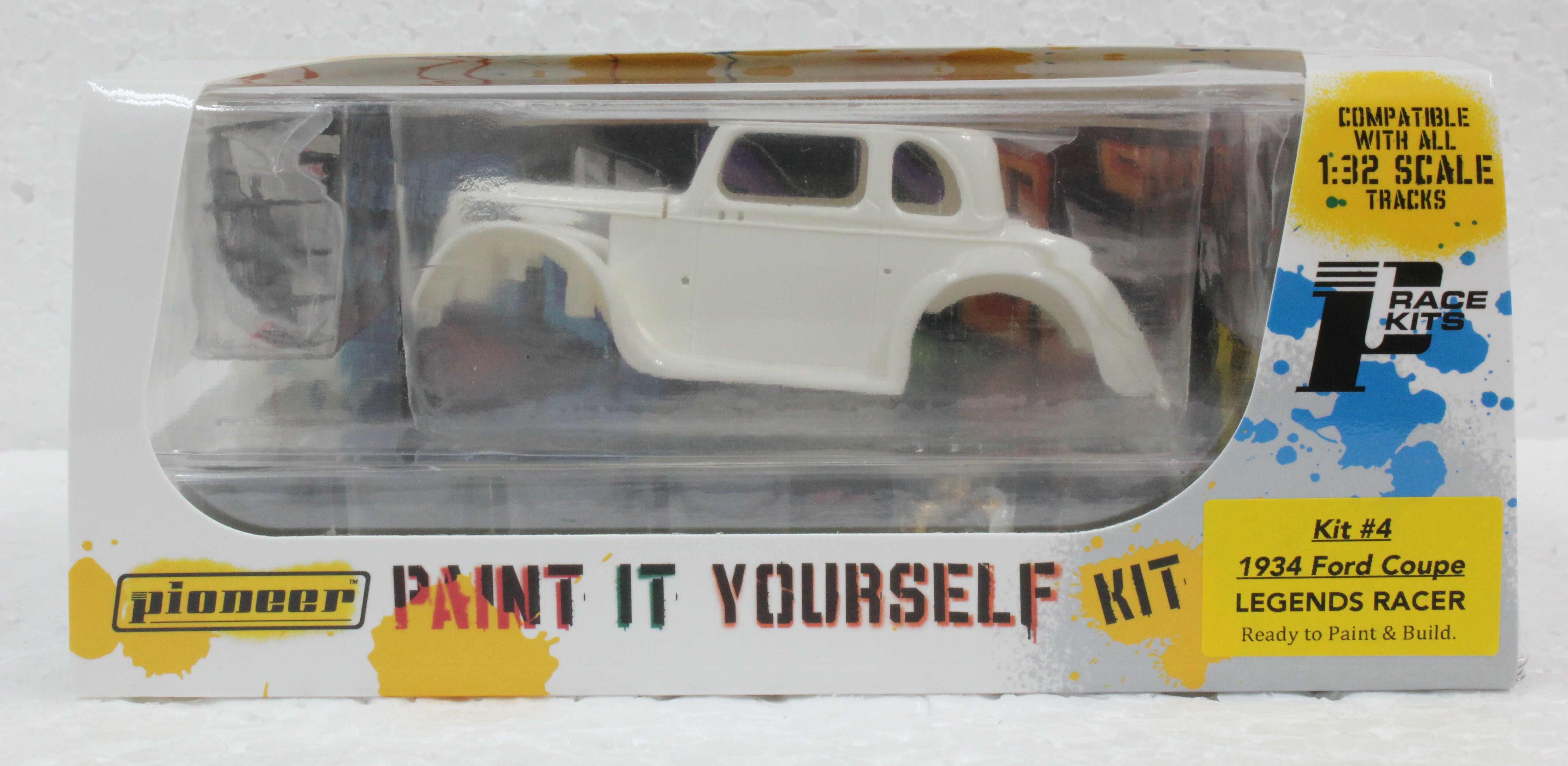 KIT #4 Pioneer '34 Ford Coupe Legends Racer Paint it Yourself 1:30