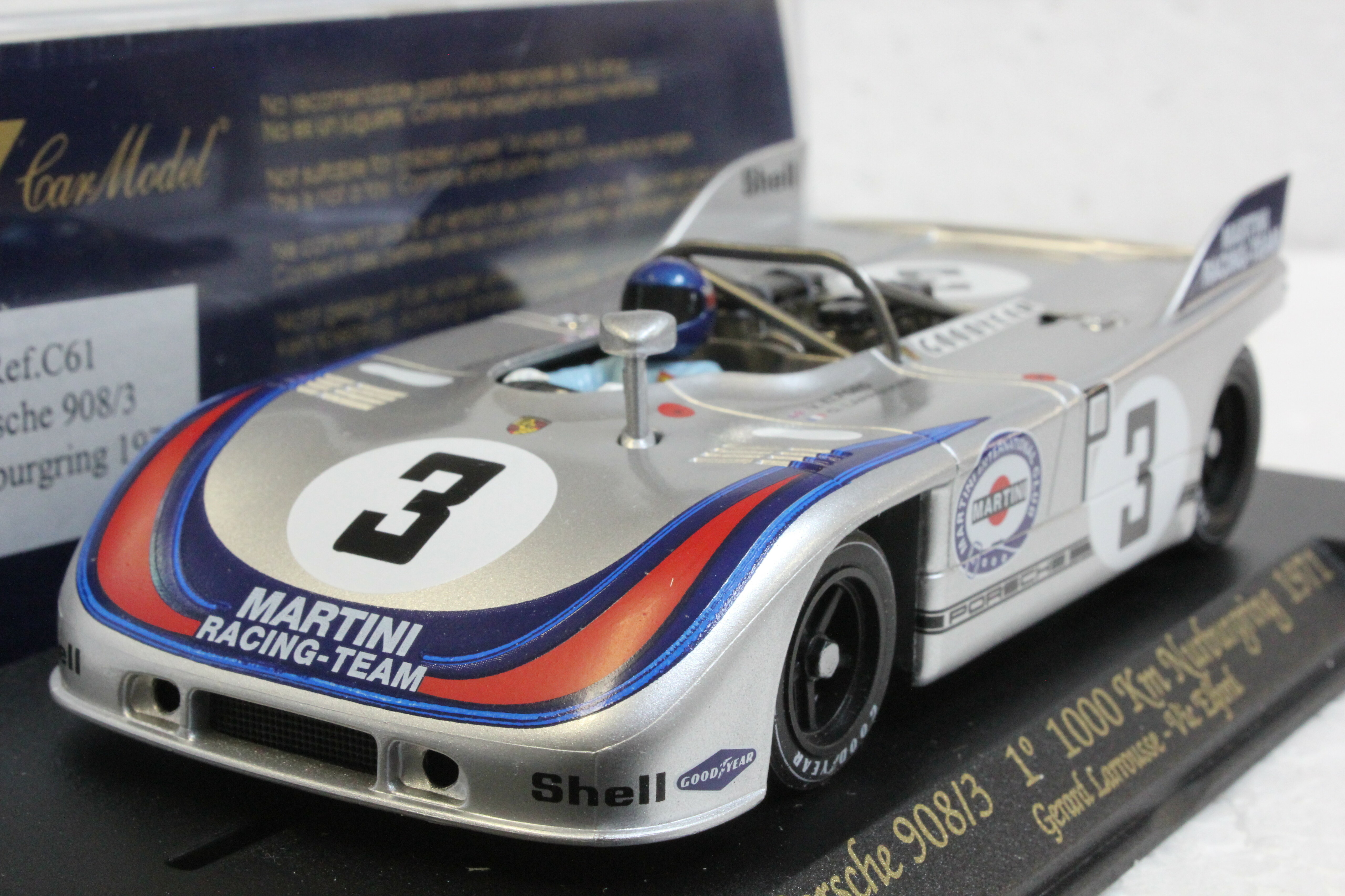 C61 Fly Porsche 908/3 Martini Racing 1st Place 1000Km Nurburgring