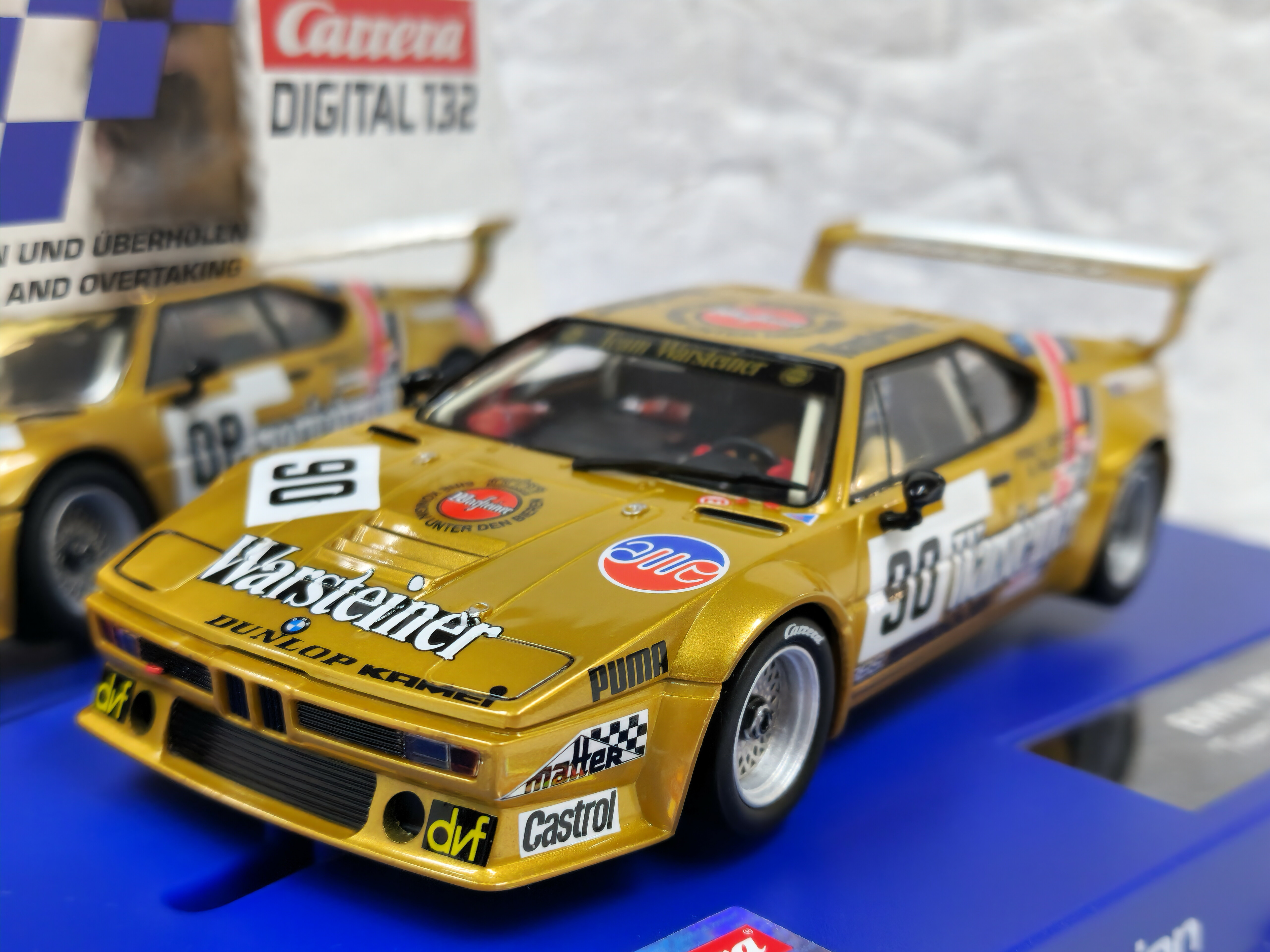 31009 Carrera Digital 132 BMW M1 Procar Team Warsteiner, #90 1:32