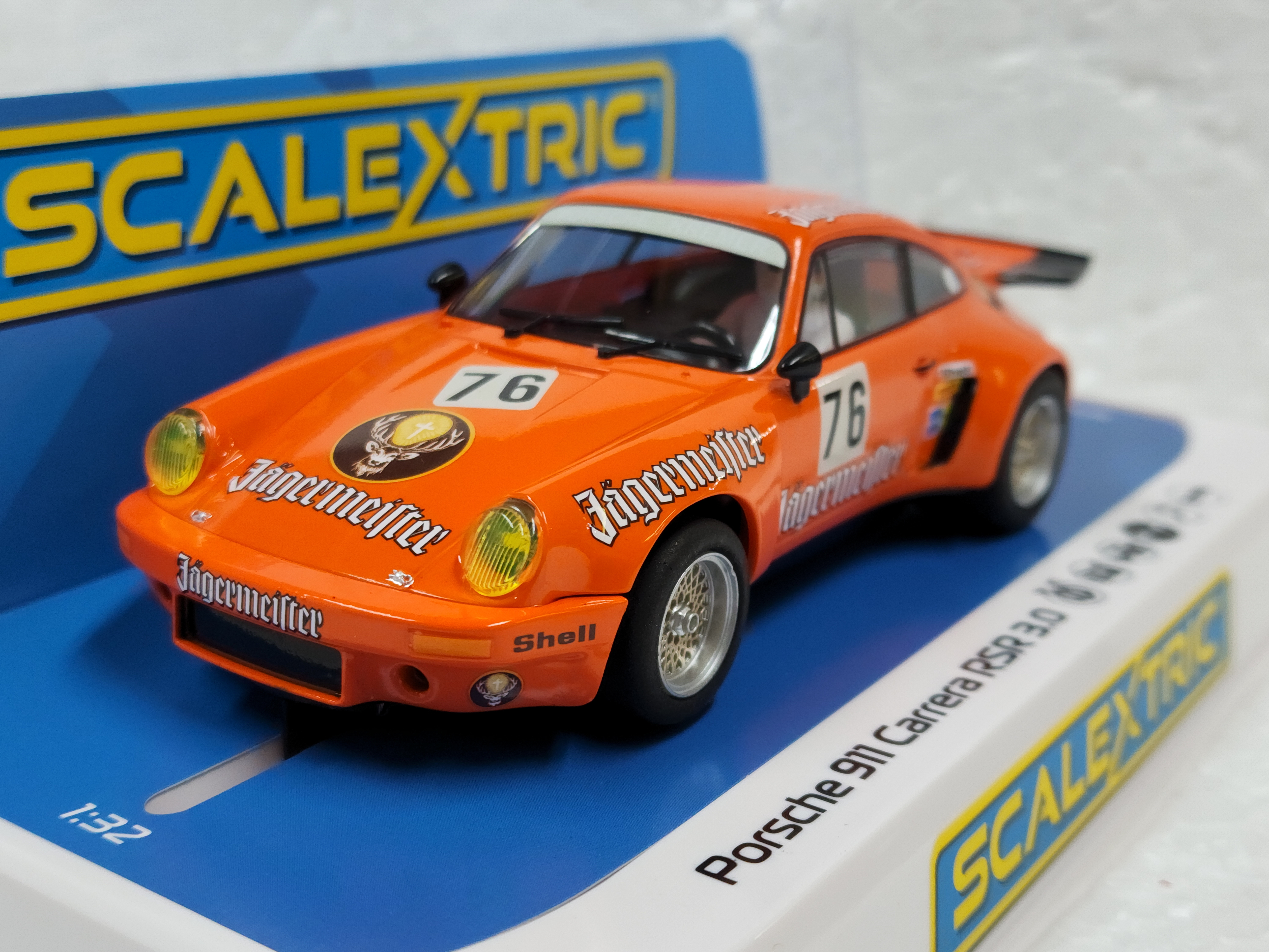 C4211 Scalextric Porsche 911 RSR 3.0 Jagermeister Kremer Racing 1
