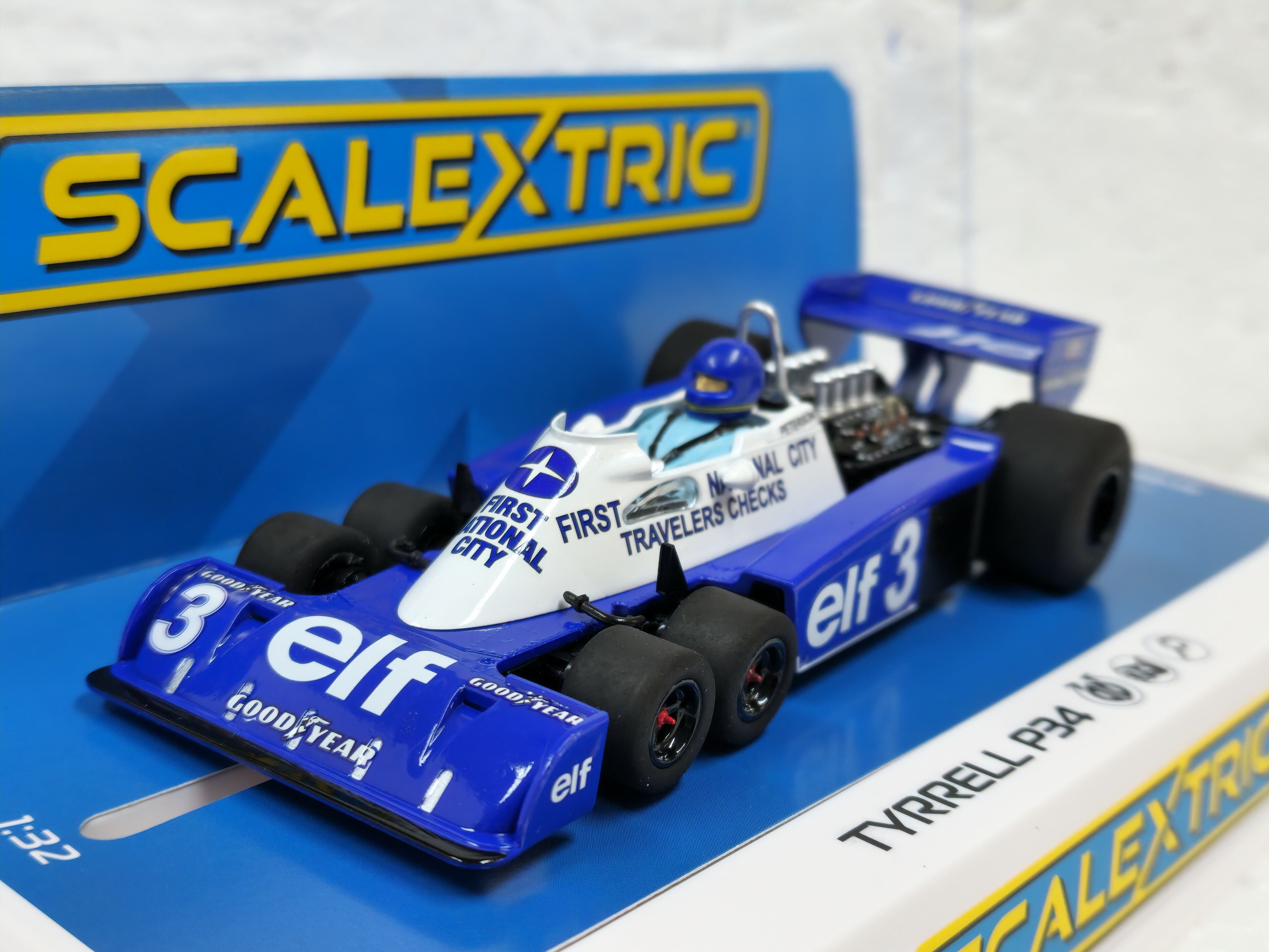 C4245 Scalextric Tyrrell P34 - 1977 Belgian Grand Prix, #3 1:32