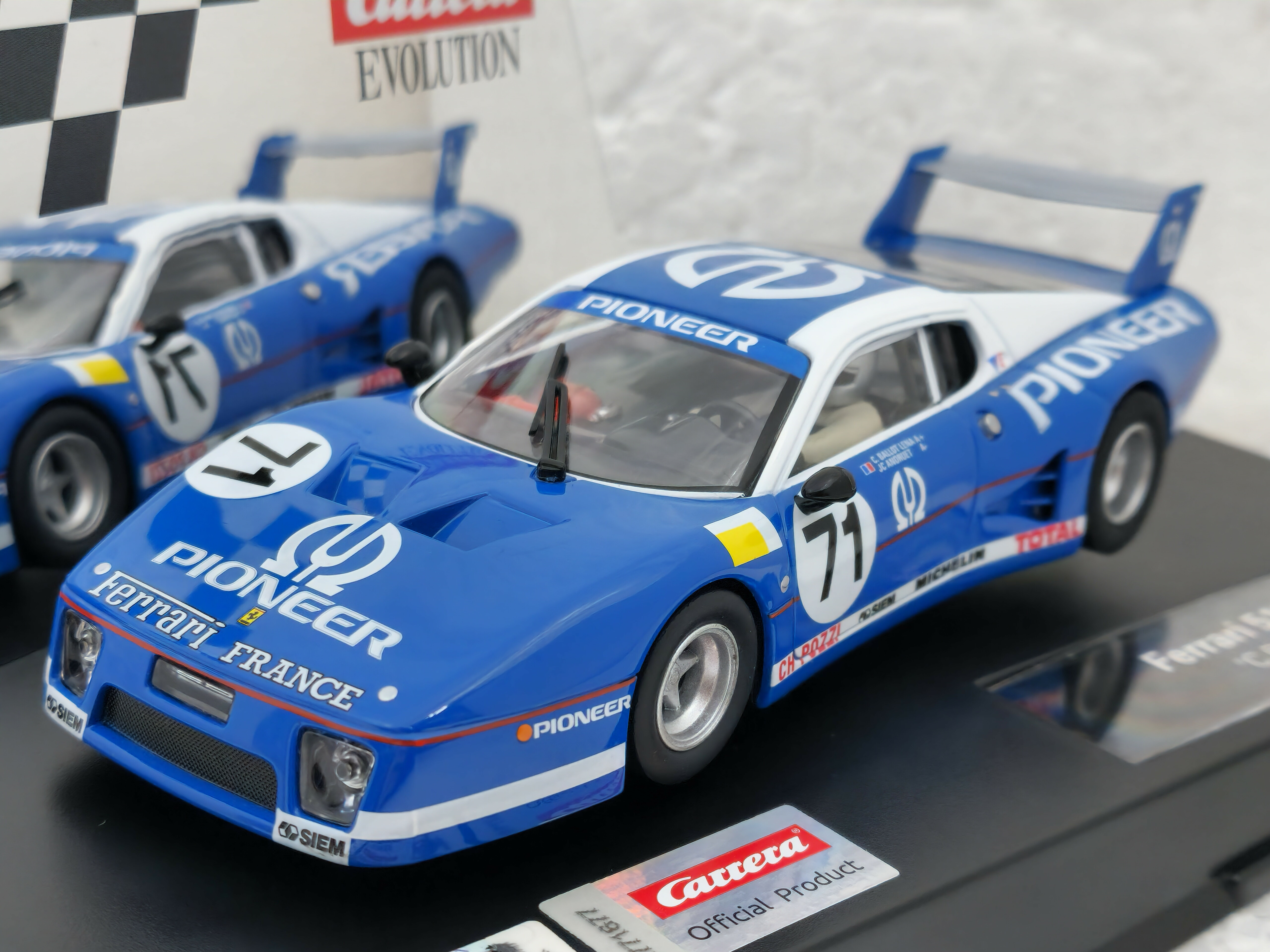 27726 Carrera Evolution Ferrari 512 BB LM, #71 1:32 Slot Car