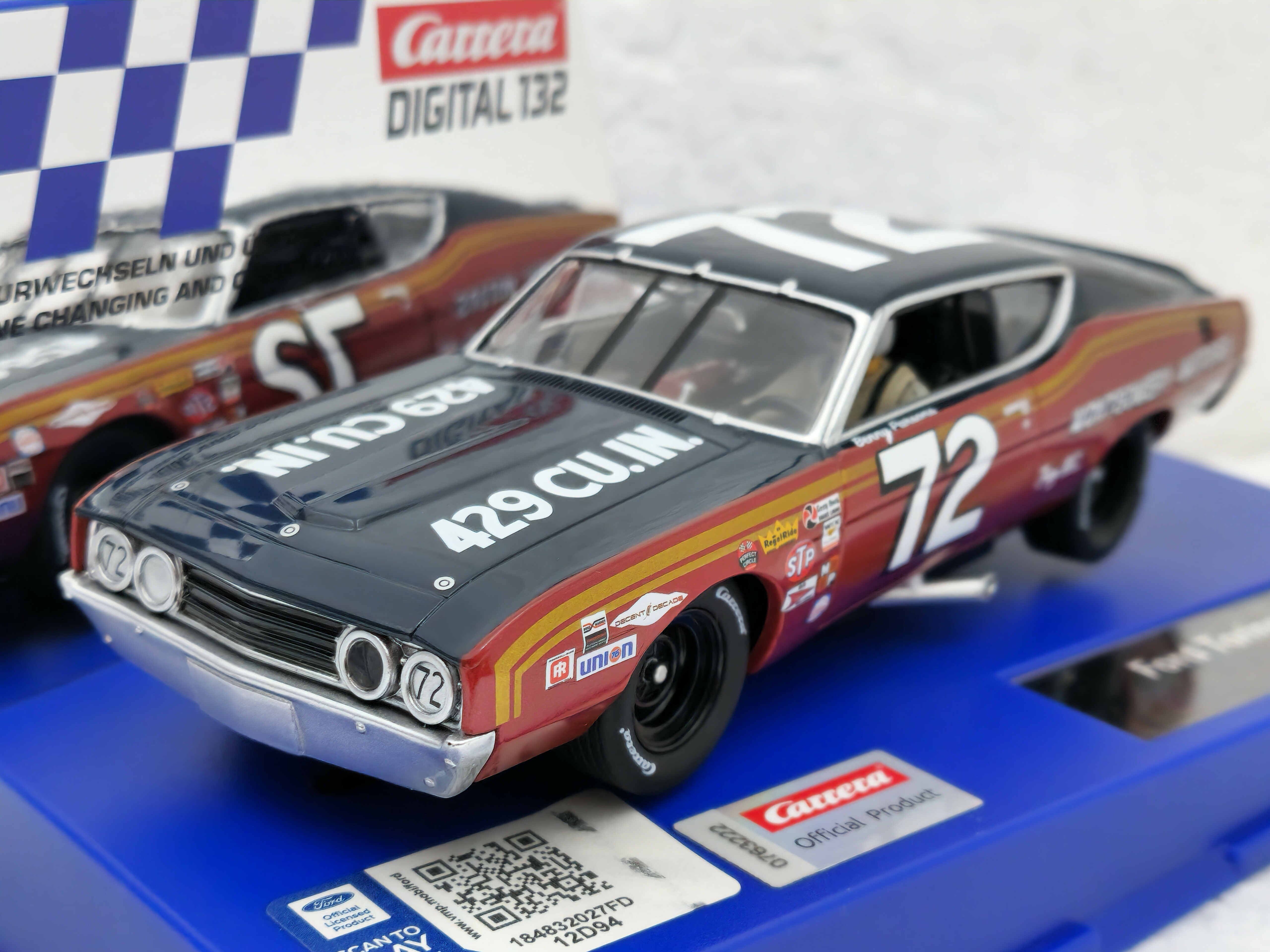 31058 Carrera Digital 132 Ford Torino Talladega 1970, #72 1:32