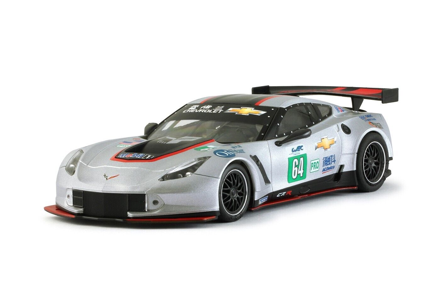 0096AW NSR Corvette C7R Shanghai 2018, #64 1:32 Slot Car - Great