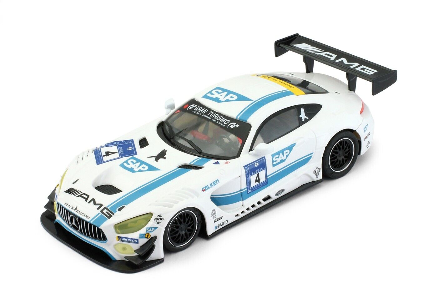 MERCEDES AMG GT3 - PETRONAS SILVER - NSR Slot Cars