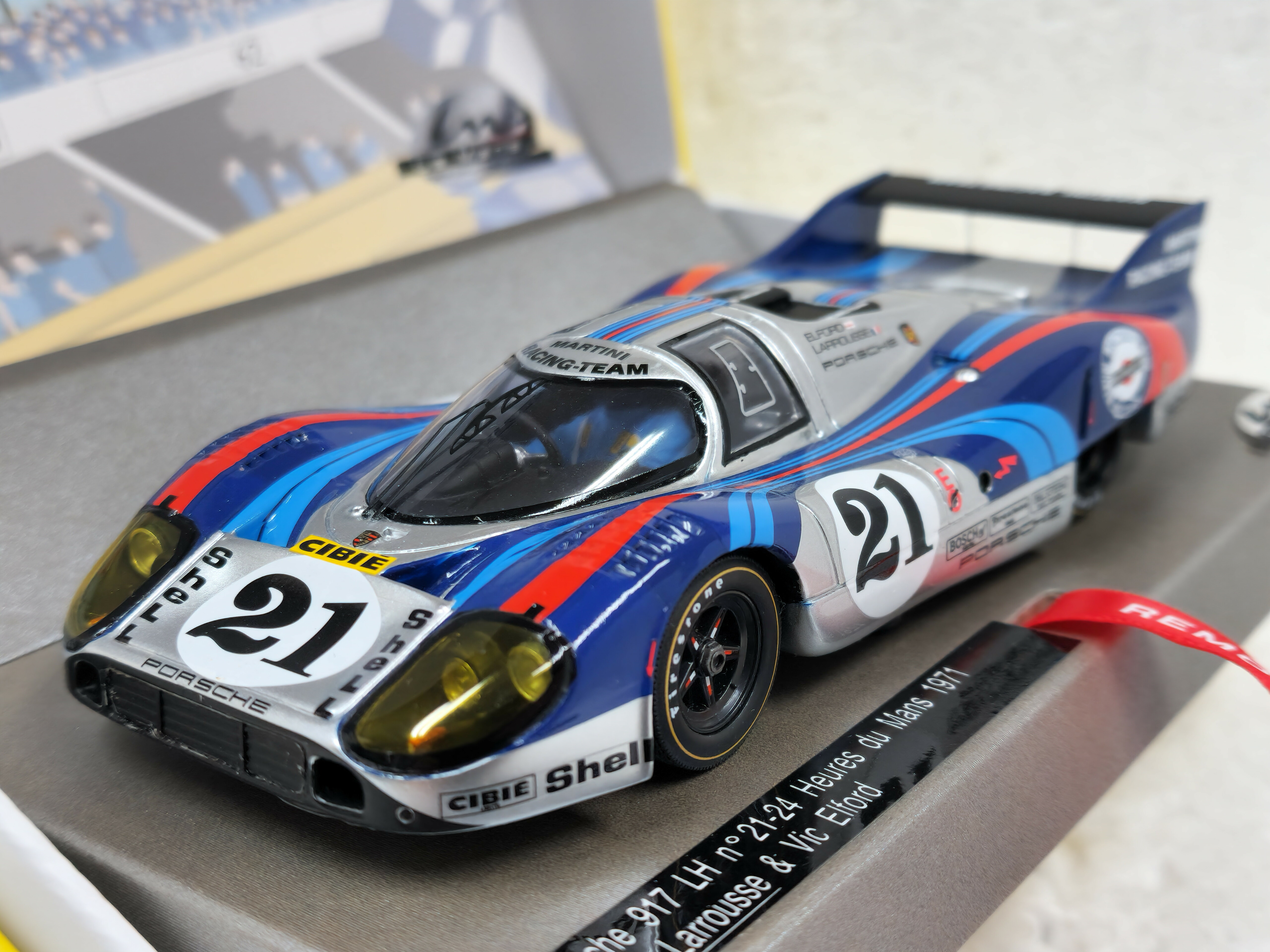 CMR 1 12 Porsche 917LH #17 24h Le Mans 1971 Gulf Siffert