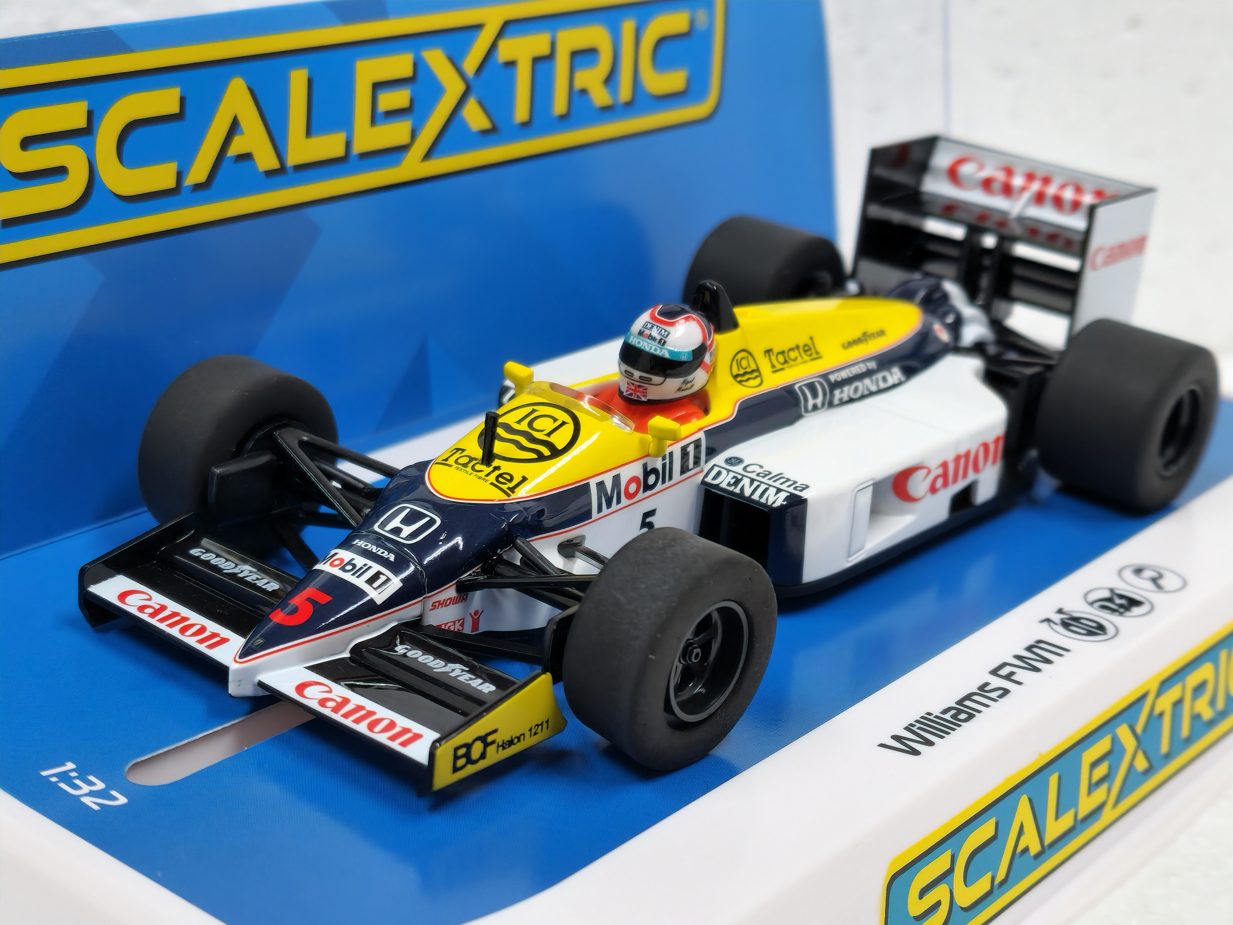 C4318 Scalextric Williams FW11 1986 British Grand Prix - Nigel