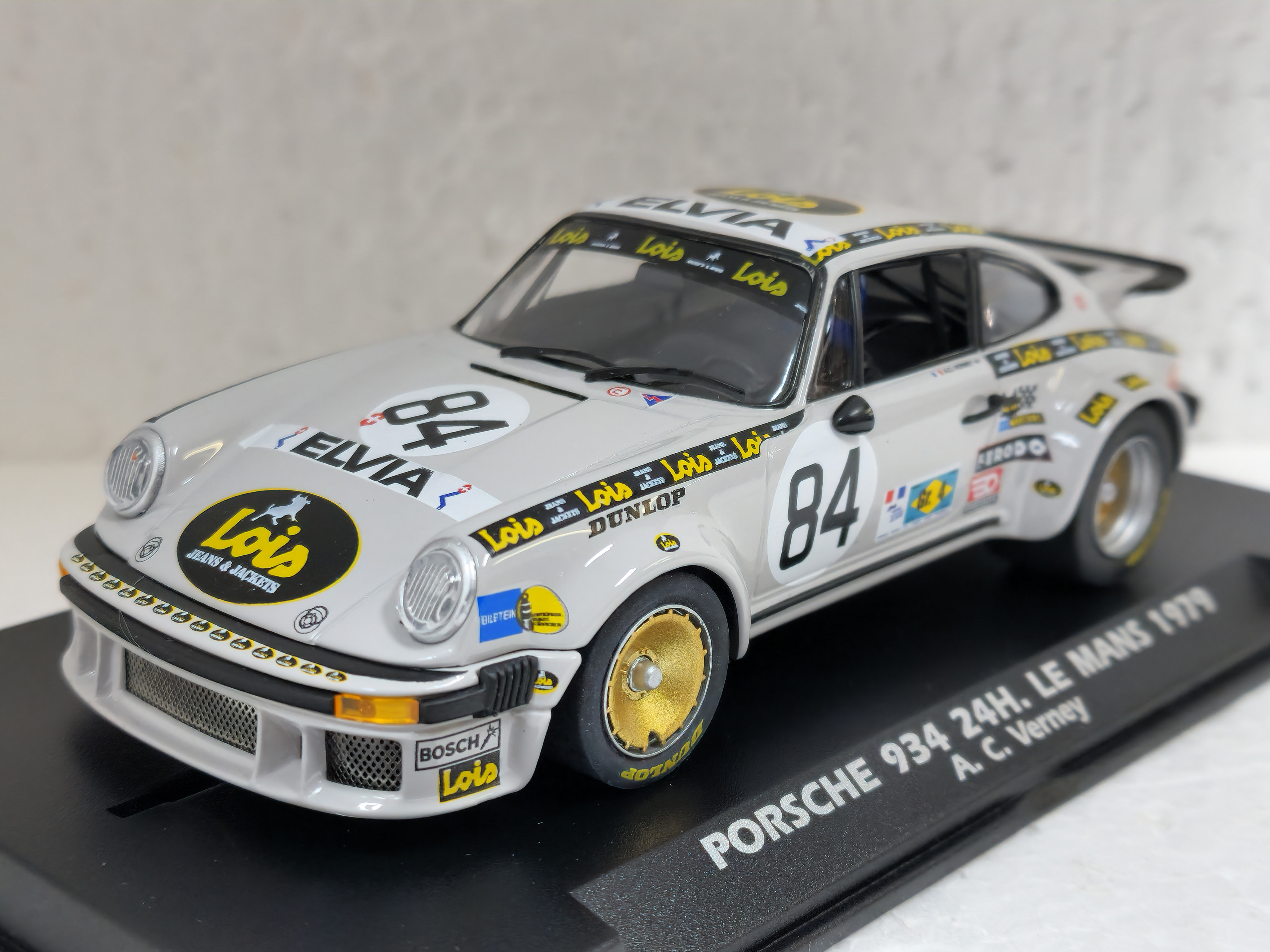 A2507 Fly Porsche 934 24H Le Mans 1979, #84 1:32 Slot Car - Great