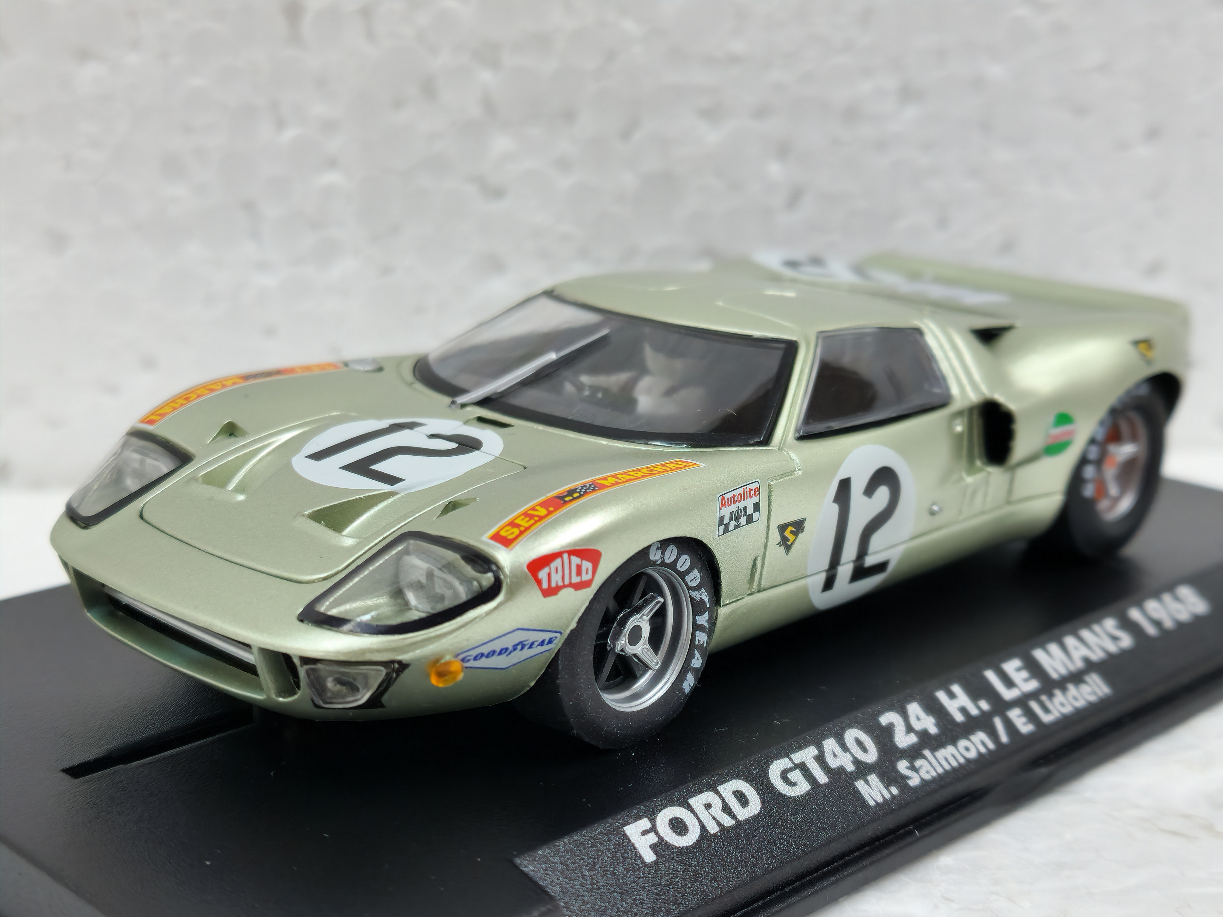 未確認 1/32 FLY Ford GT-40 Targa Florio 1967 130 フライ スロットカー-