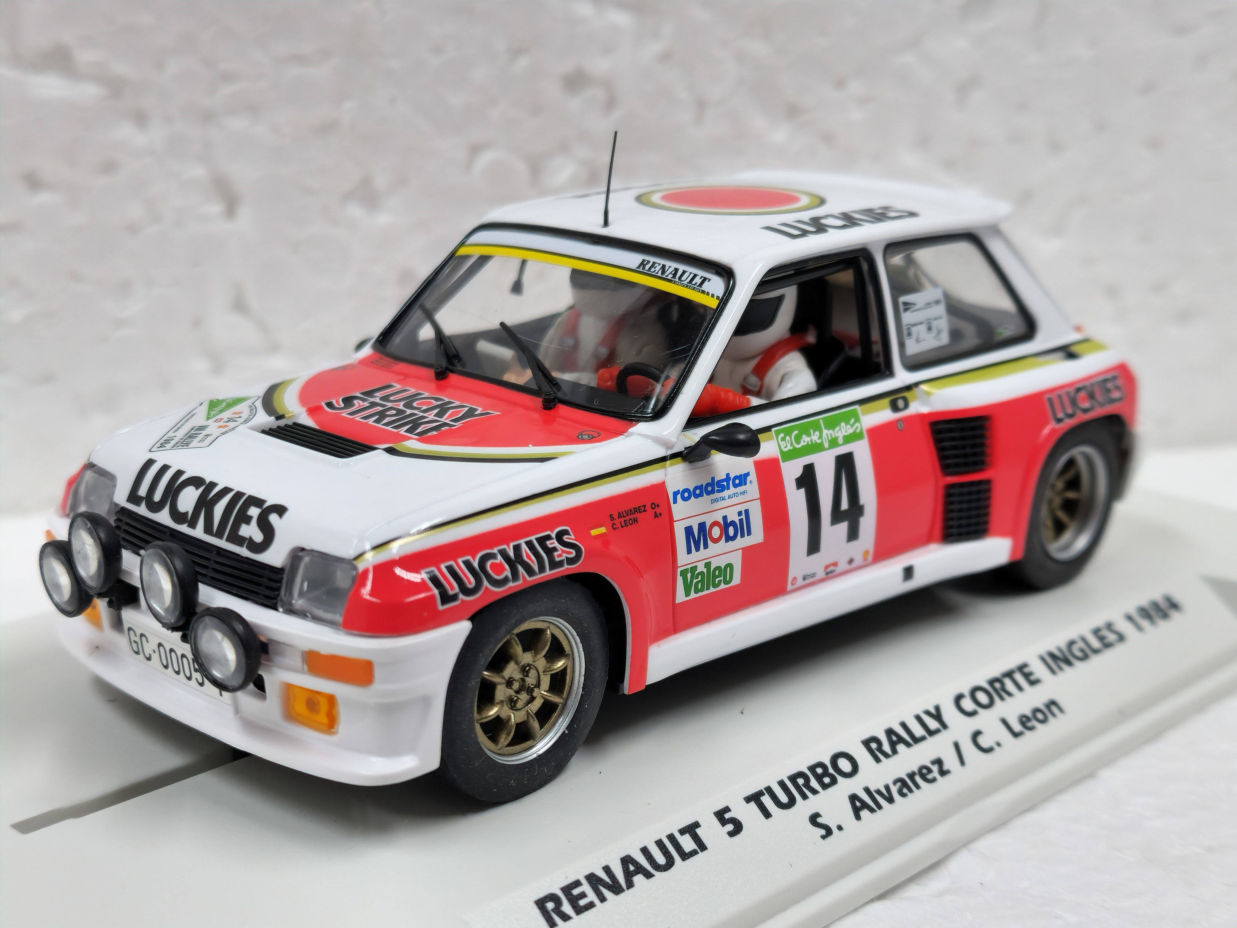 E2048 Fly Renault 5 Turbo Rally Corte Ingles 1984 Lucky Strike